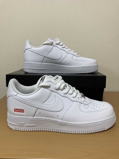 Supreme × Nike Air Force 1 Low "White"