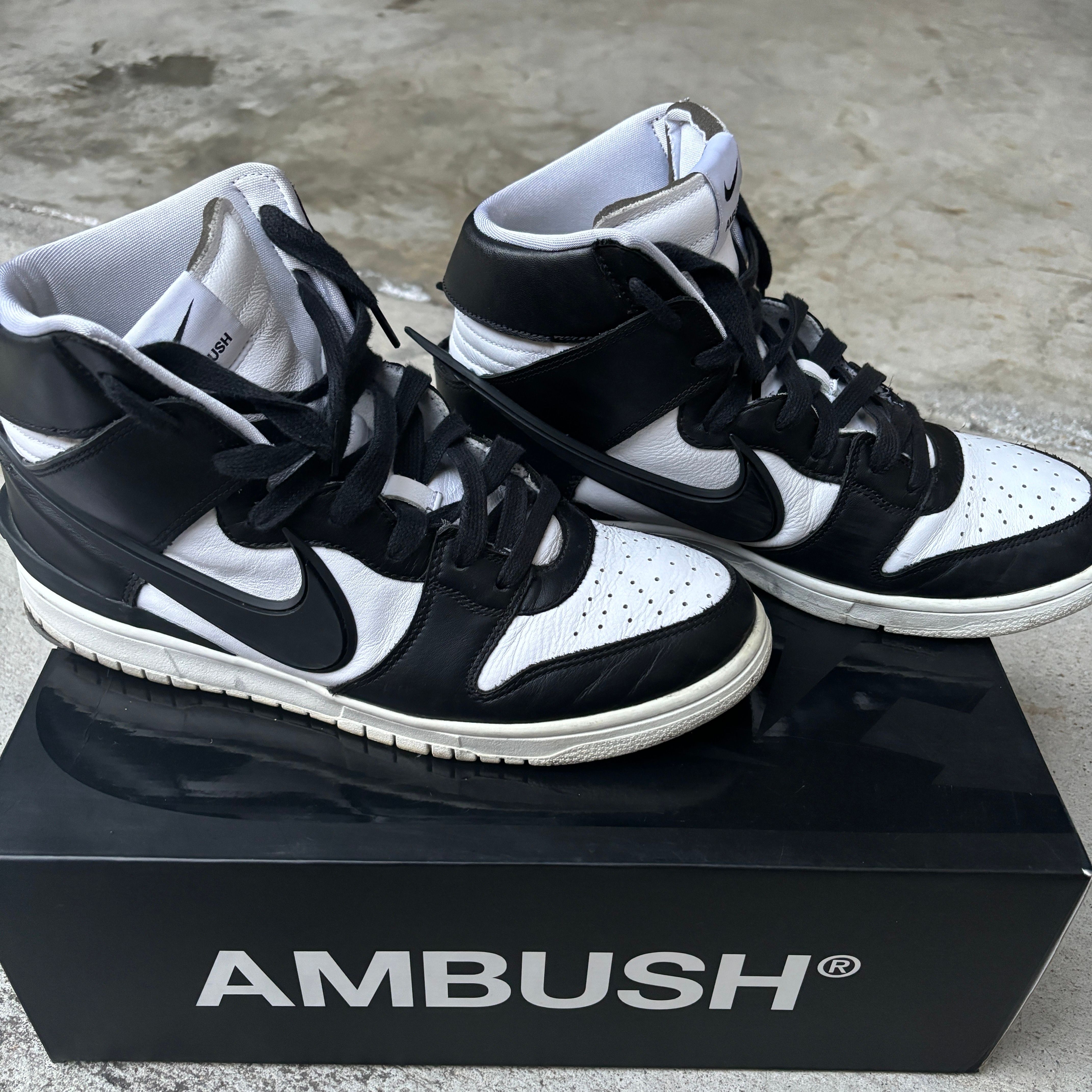 AMBUSH × Nike Dunk High "Black"