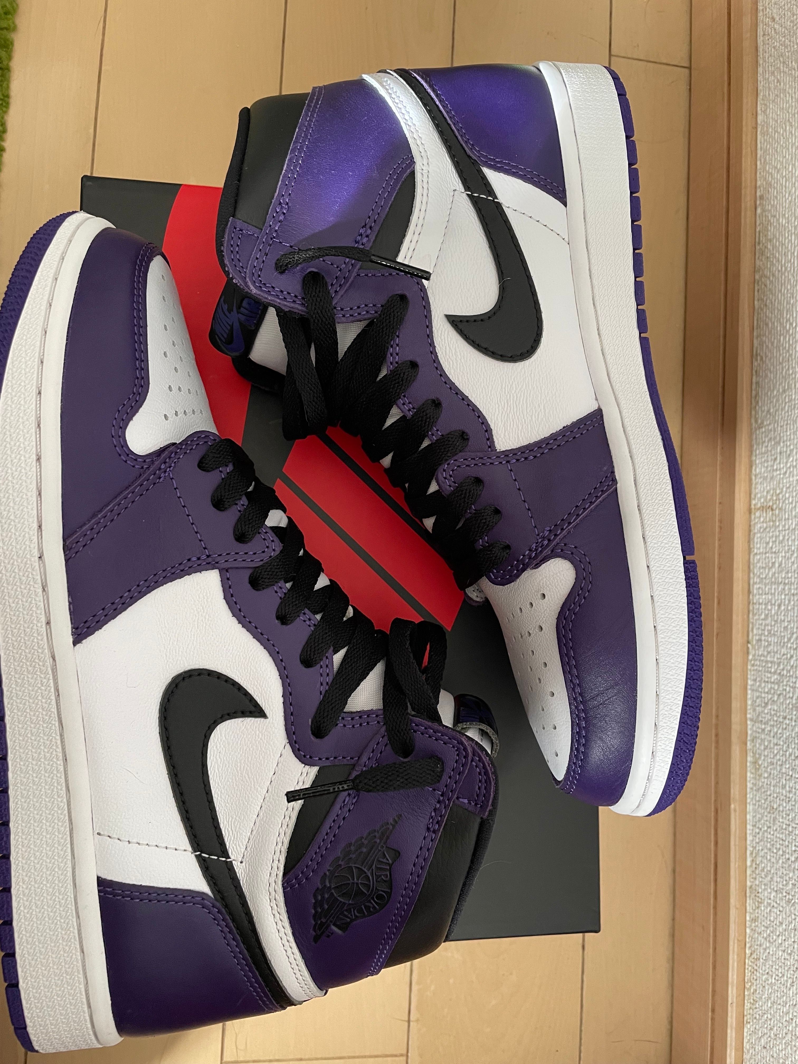 Nike Air Jordan 1 Retro High OG "Court Purple White/Black" (2020)   