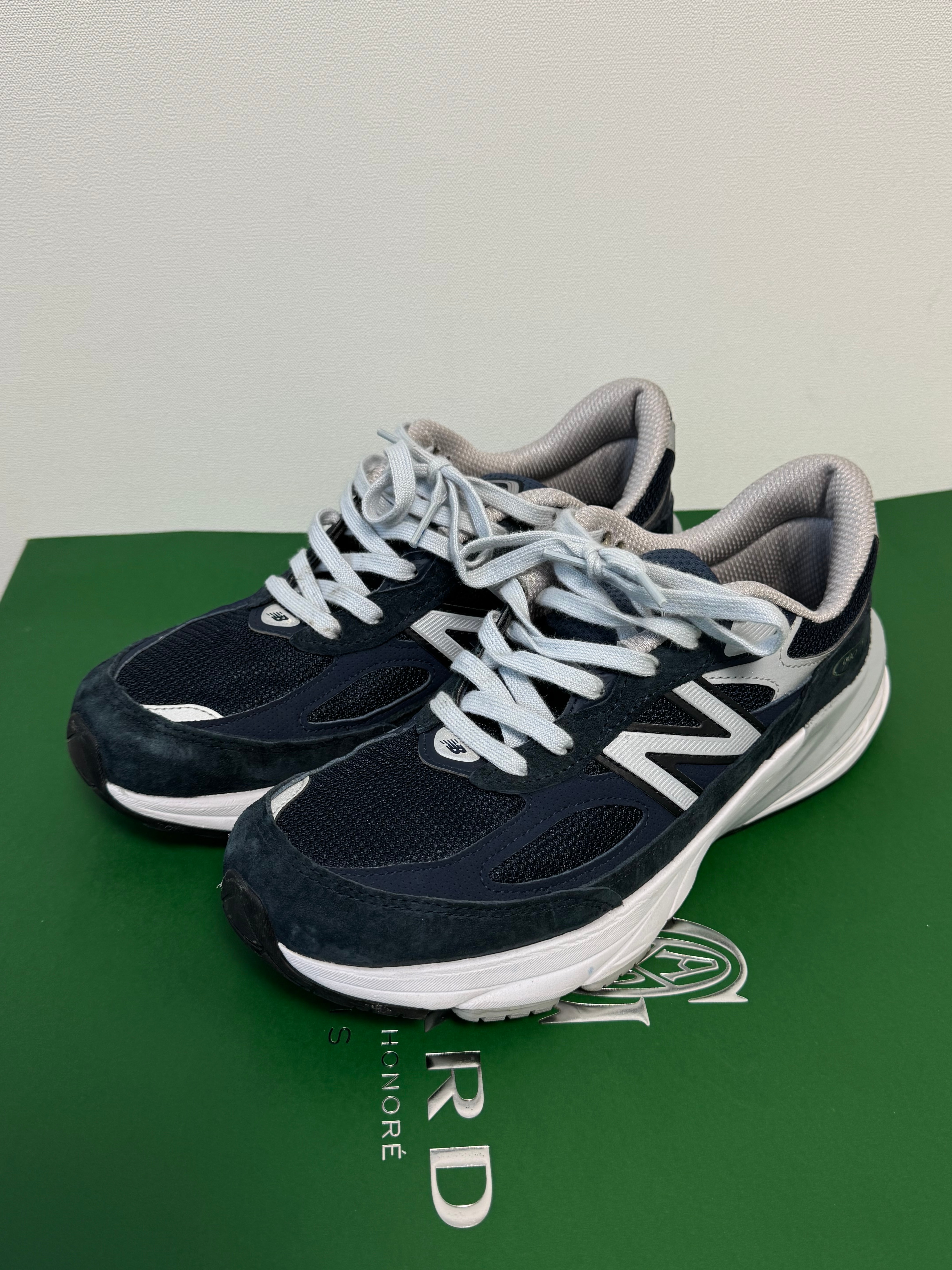 New Balance 990V6 "Navy" (Heel Flag Logo) (M990NV6)
