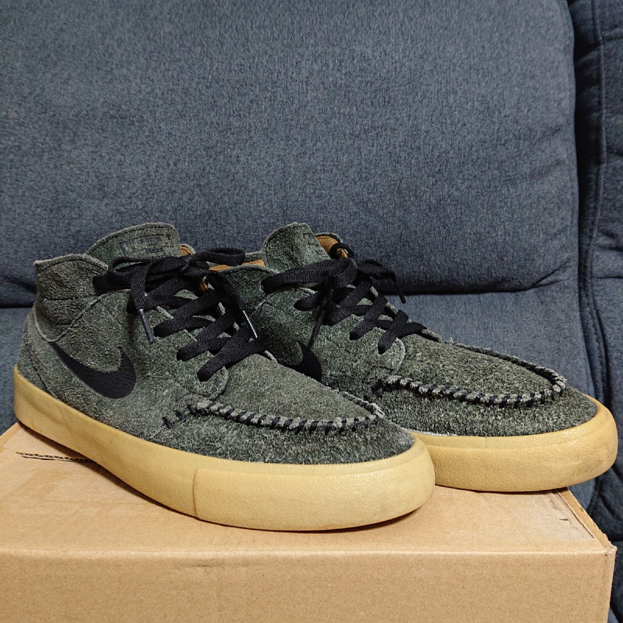 Nike SB Zoom Stefan Janoski Mid Crafted "Black"