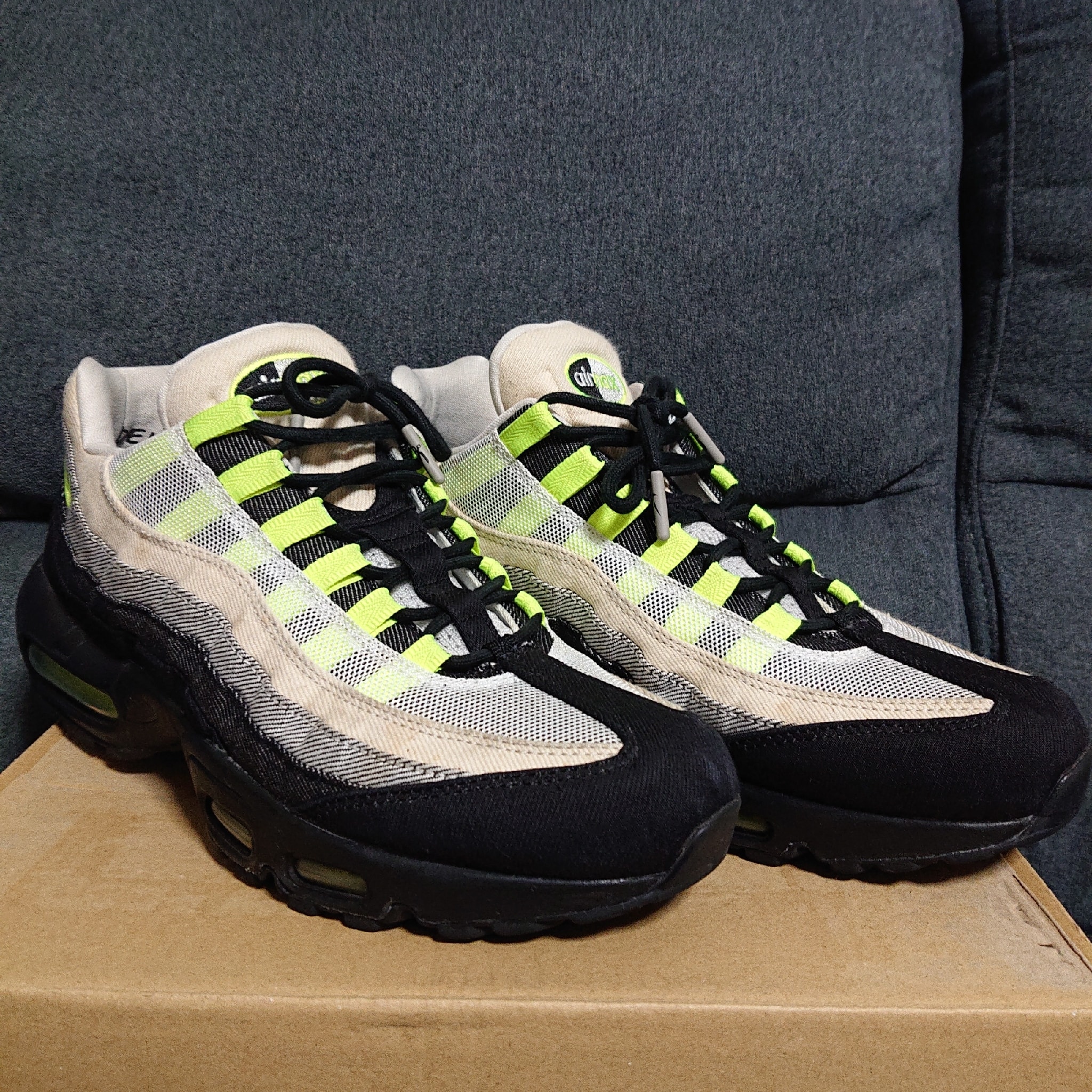 DENHAM × Nike Air Max 95 "Volt"