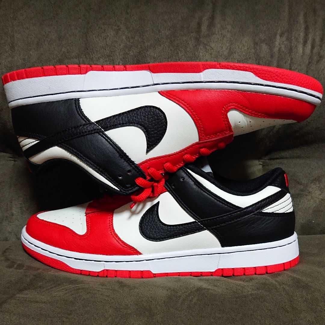 NBA × Nike Dunk Low EMB 75th Anniversary "Chicago Bulls"