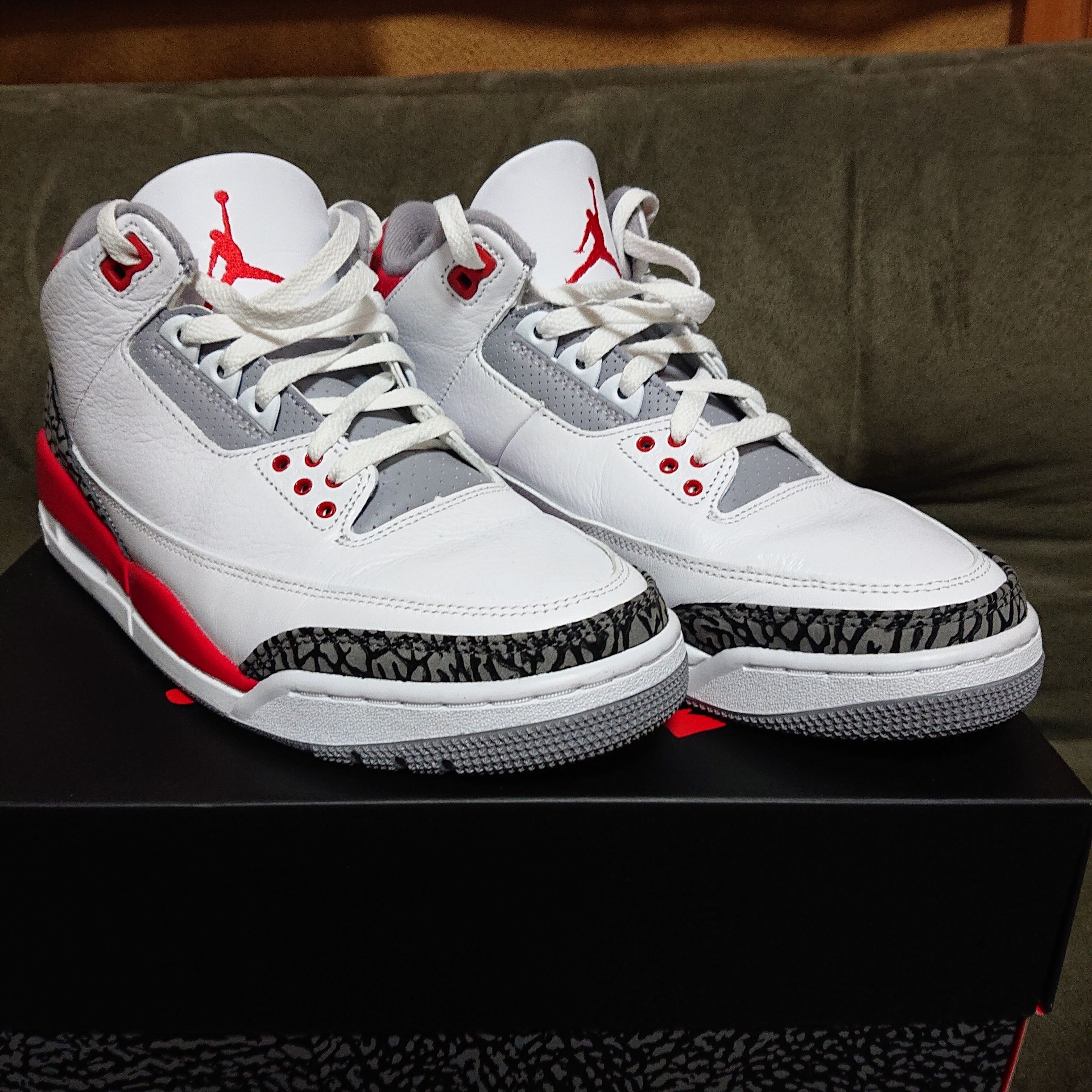 Nike Air Jordan 3 Retro OG "Fire Red" (2022)