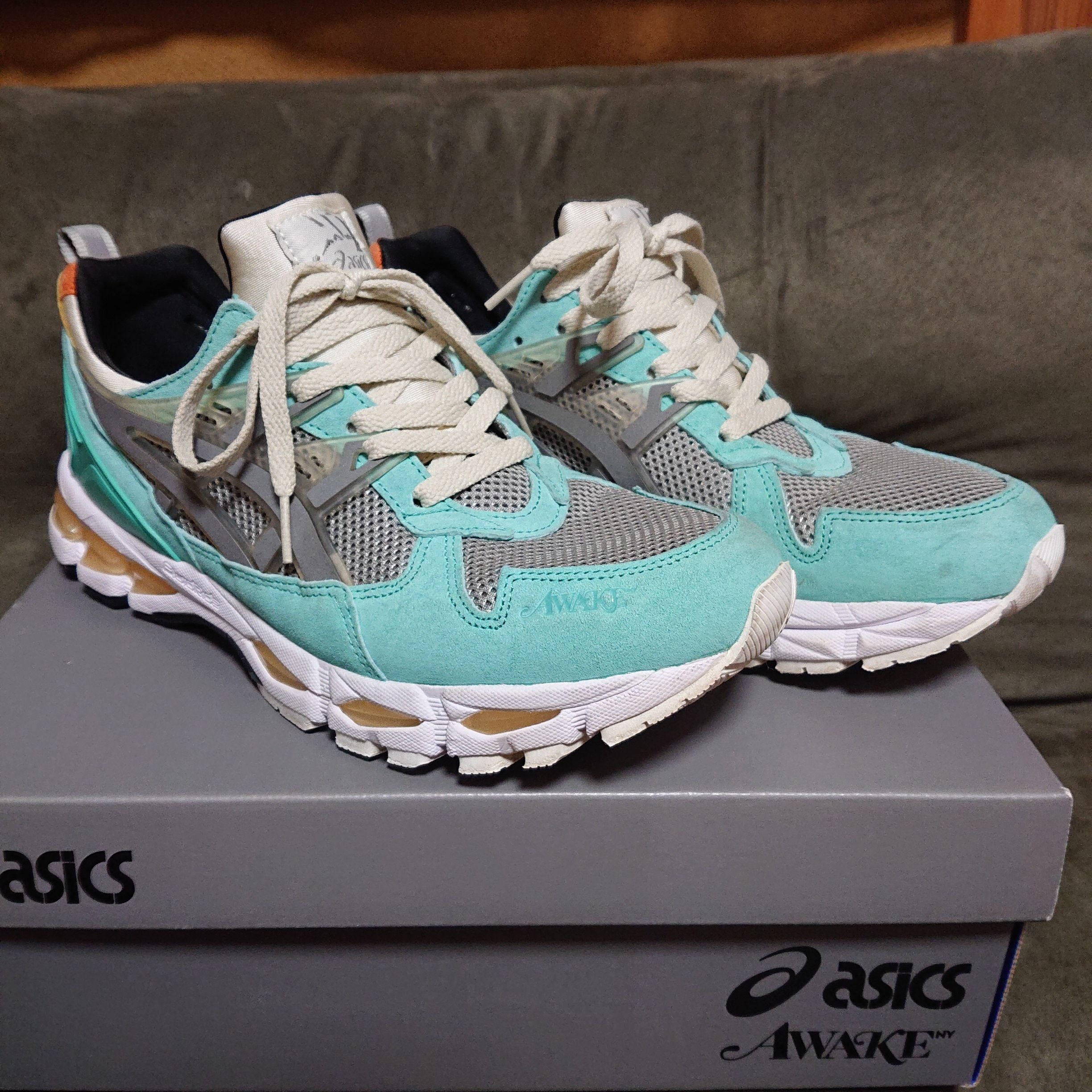 Awake NY × Asics Gel-Kayano Trainer 21 "Teal"