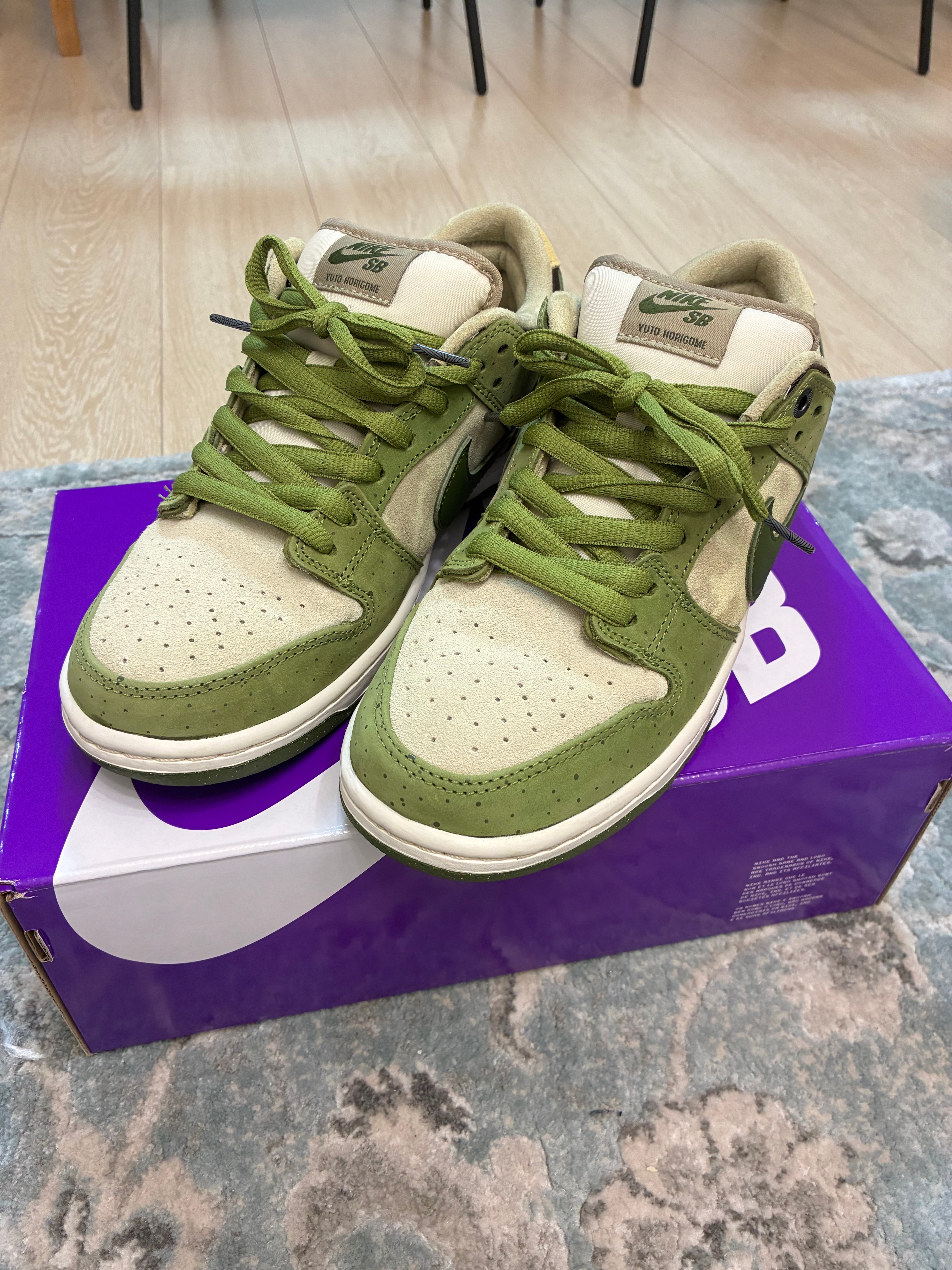 Yuto Horigome × Nike SB Dunk Low "Matcha"