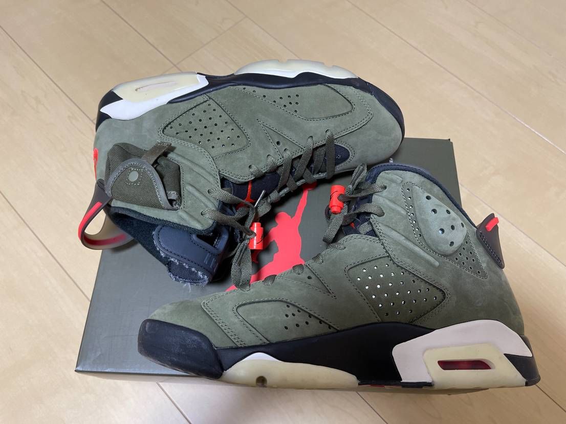 Travis Scott × Nike Air Jordan 6 Retro "Medium Olive"