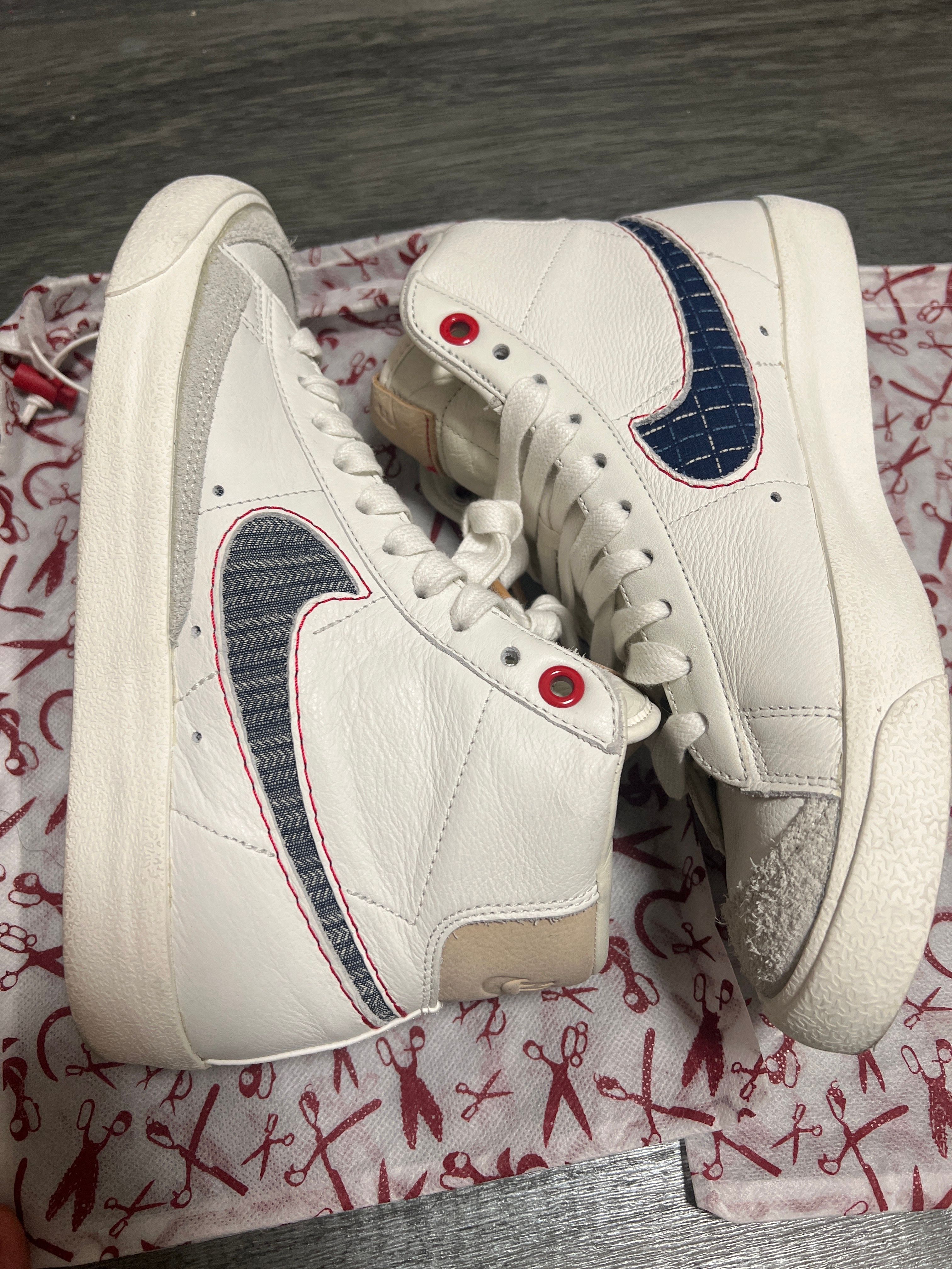 DENHAM × NIKE BLAZER MID 