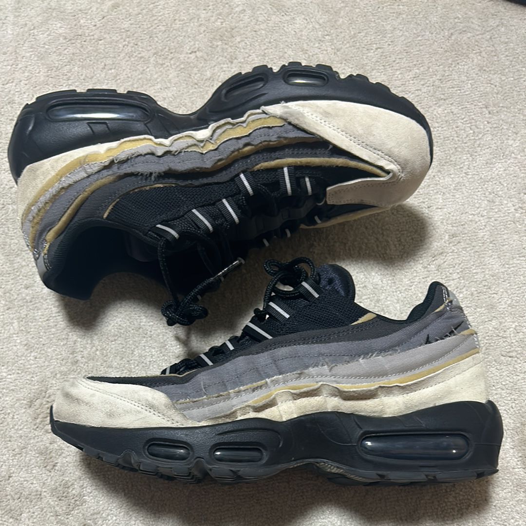 COMME des GARCONS × Nike Air Max 95 "Charcoal"