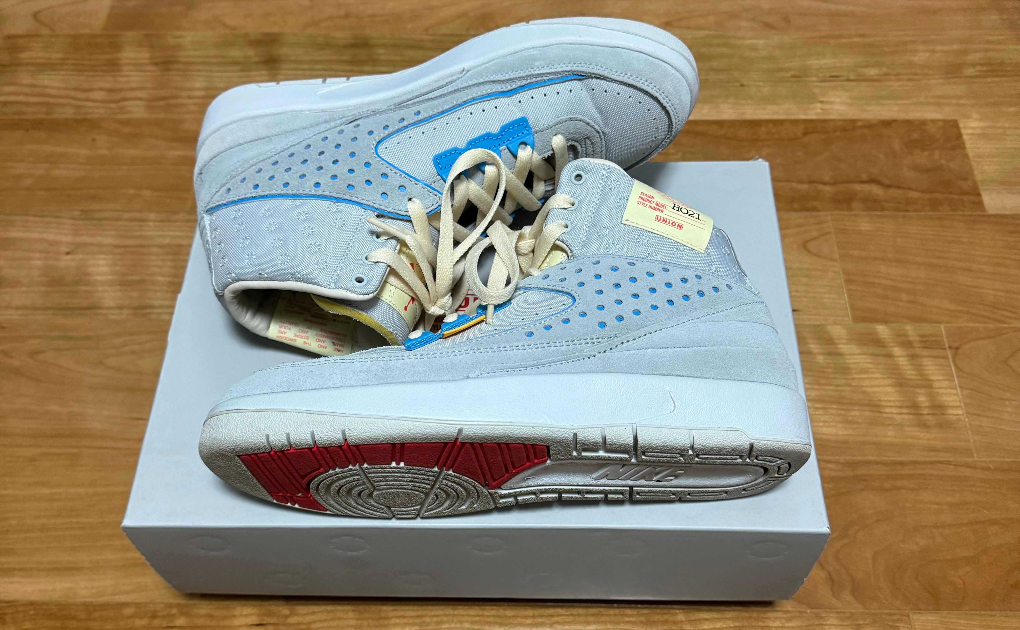 UNION × Nike Air Jordan 2 "Grey Fog"