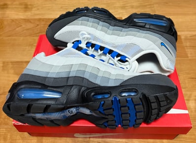 Nike Air Max 95 OG Big Bubble "Cool Grey/Blue Spark"