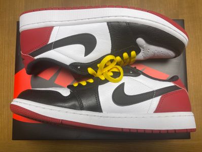 Nike Air Jordan 1 Retro Low OG "Black Toe"