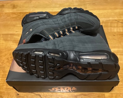 Central Cee × Nike Air Max 95 "Black/Metallic Red Bronze"