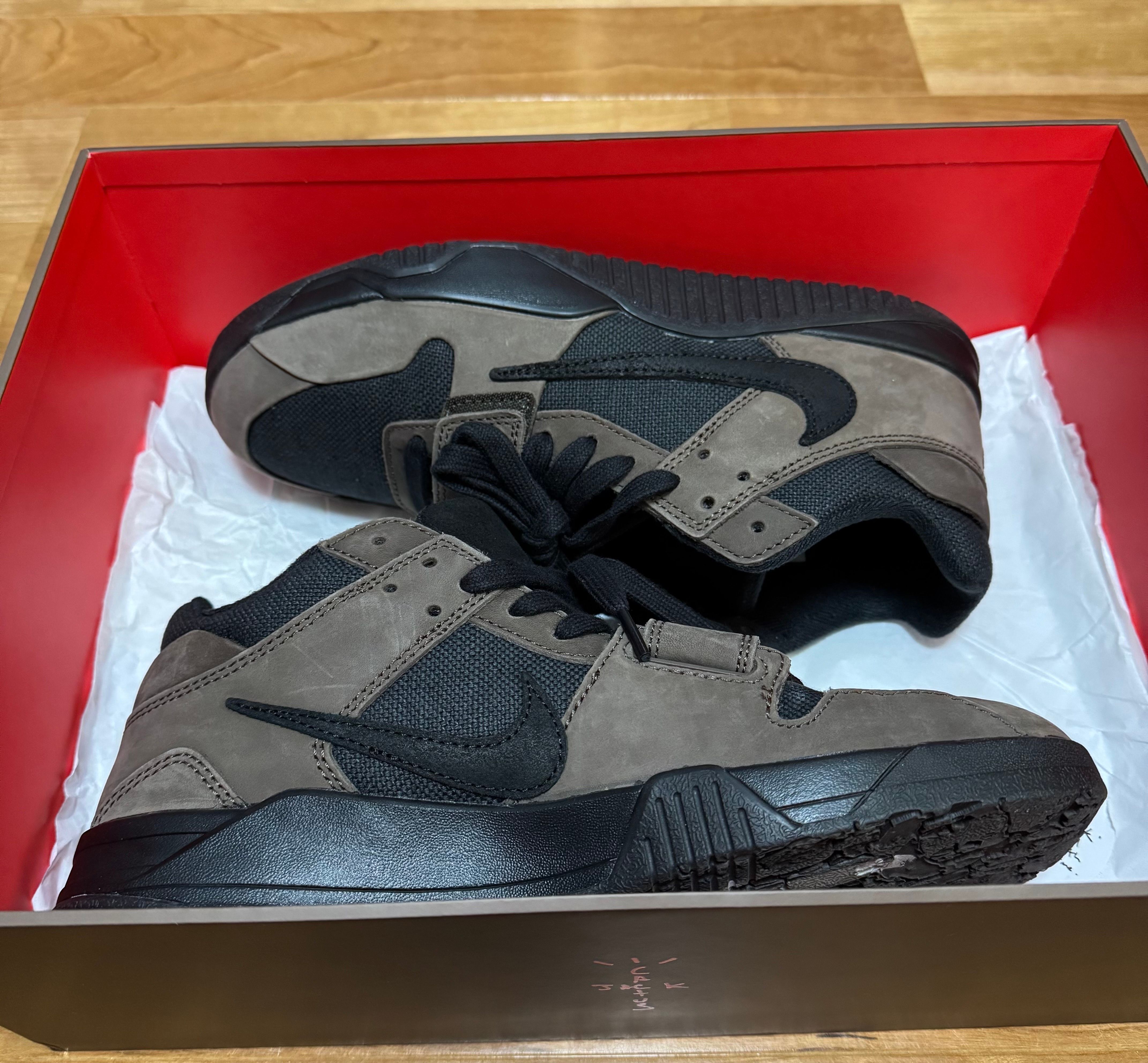 Travis Scott × Nike Jordan Jumpman Jack TR CJ1 T-Rexx "Black and Dark Mocha"