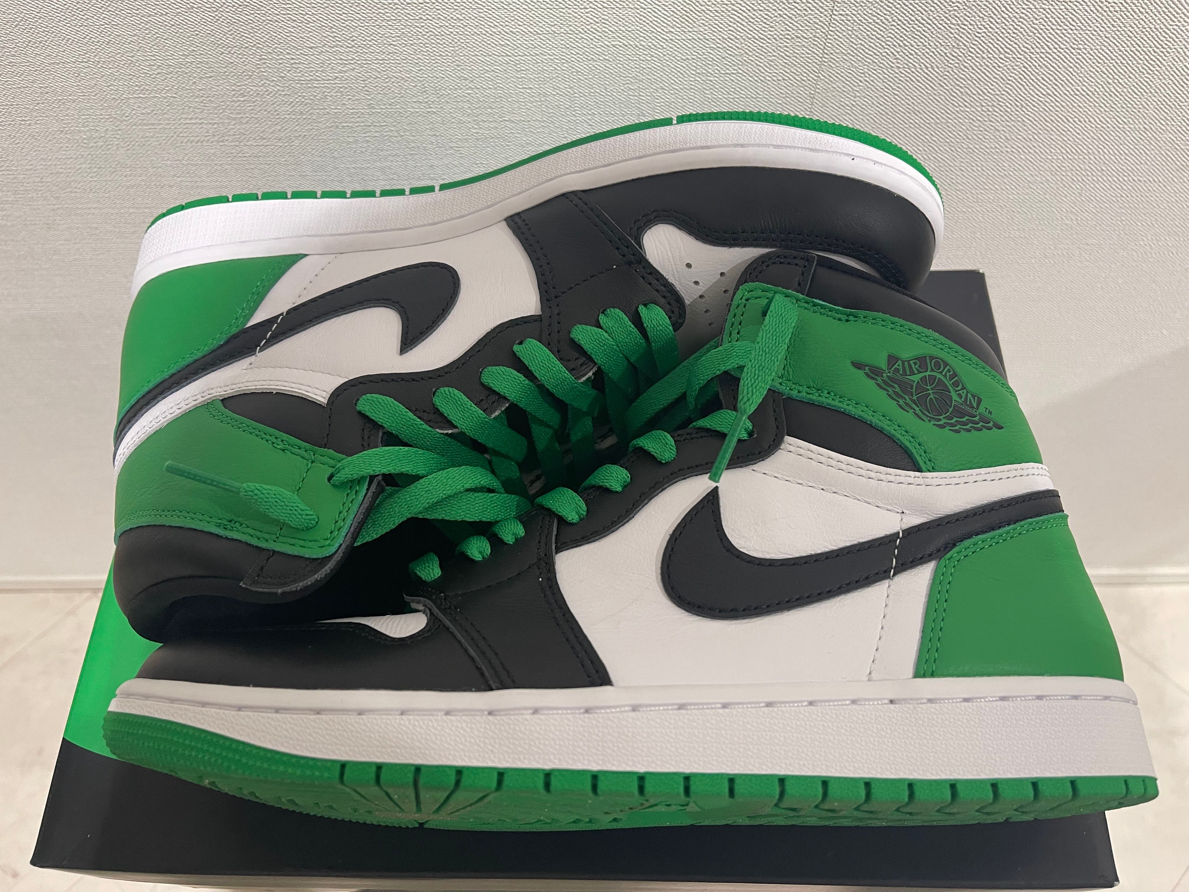 Nike Air Jordan 1 Retro High OG "Celtics/Black and Lucky Green" (2023)