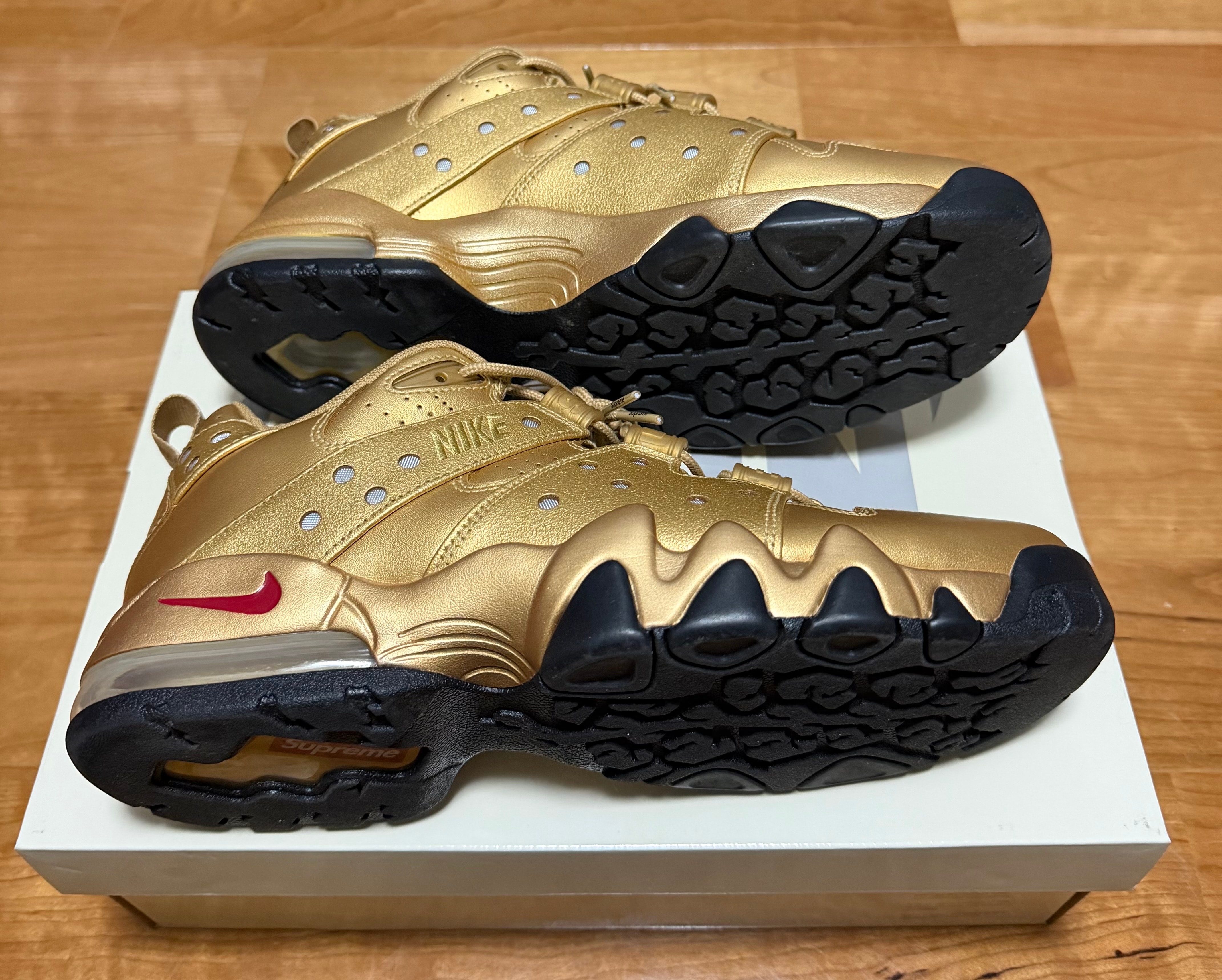 Supreme × Nike SB Air Max 2 CB 94 Low SP "Metallic Gold" (26SS Week2)