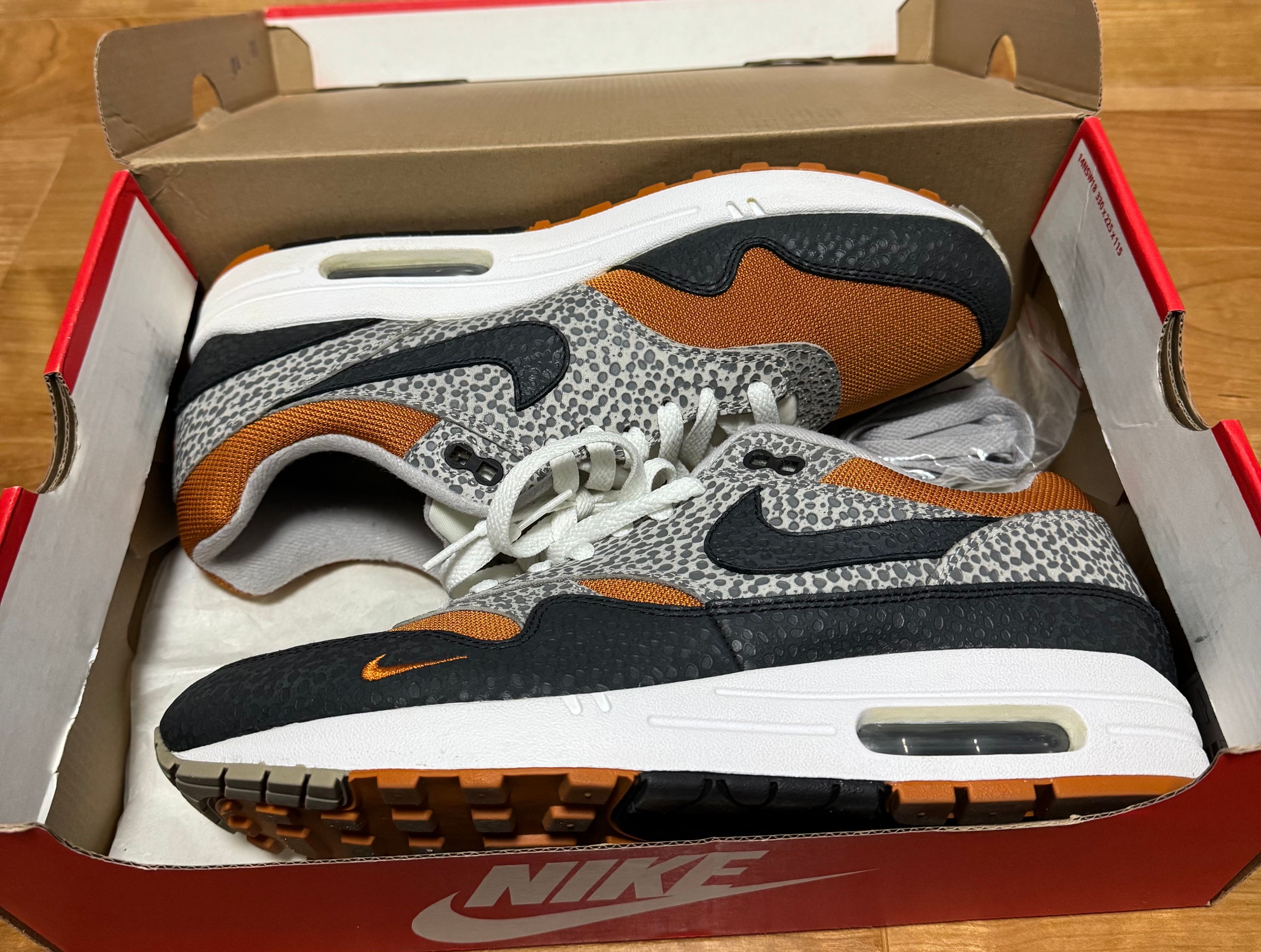 Size? × Nike Air Max 1 "Safari" (2018)