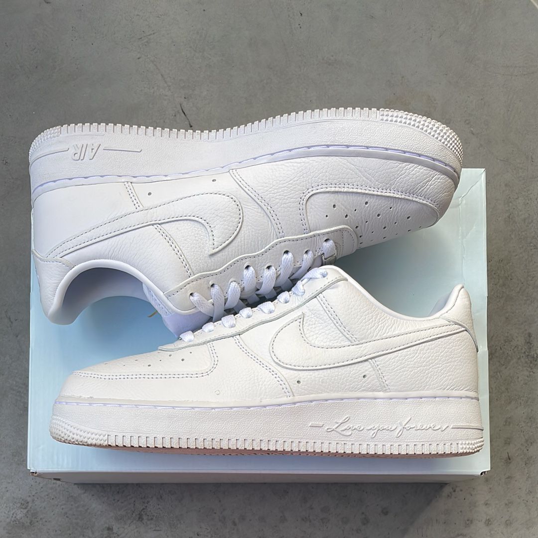 Drake NOCTA × Nike Air Force 1 Low "Love You Forver/White"