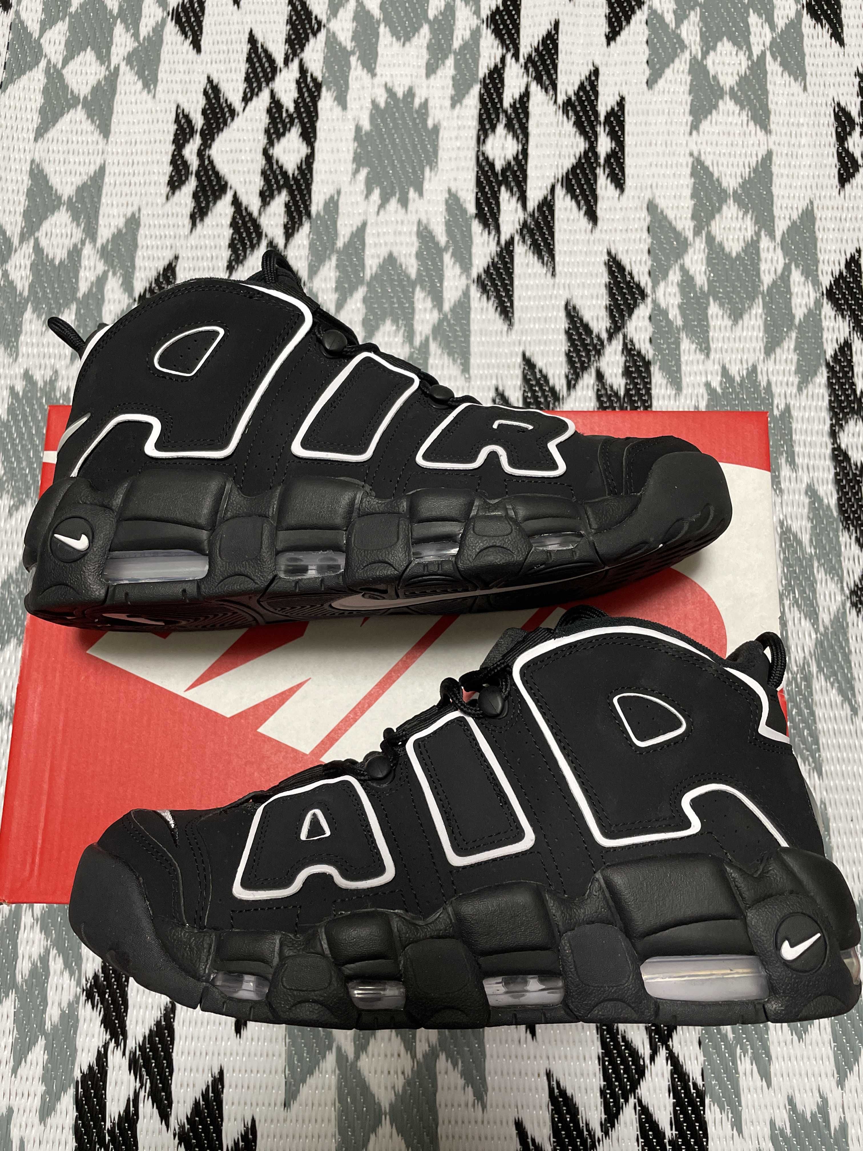Nike Air More Uptempo "Black/White"(2020)