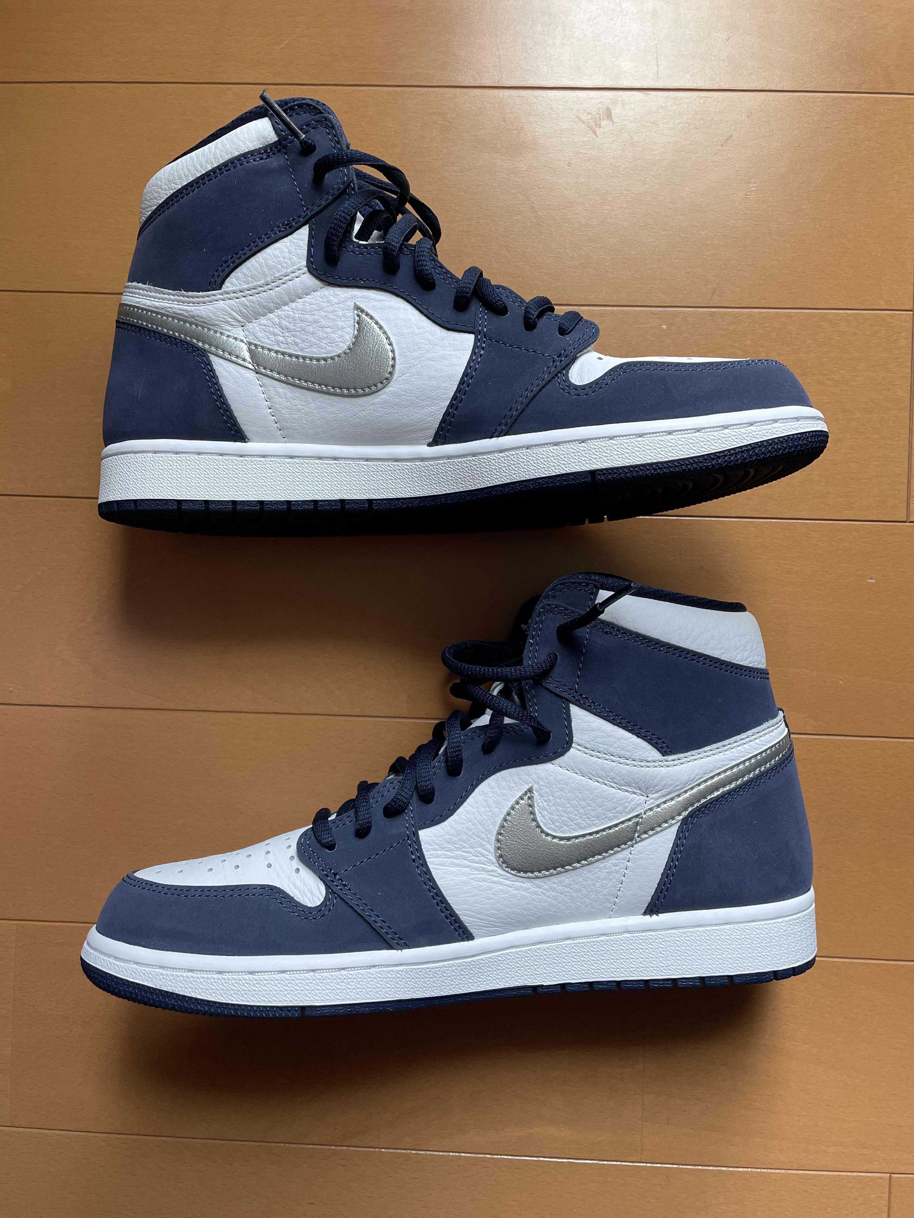 Nike Air Jordan 1 High OG CO.JP "White/Midnight Navy" (2020)(ブリーフケースなし)