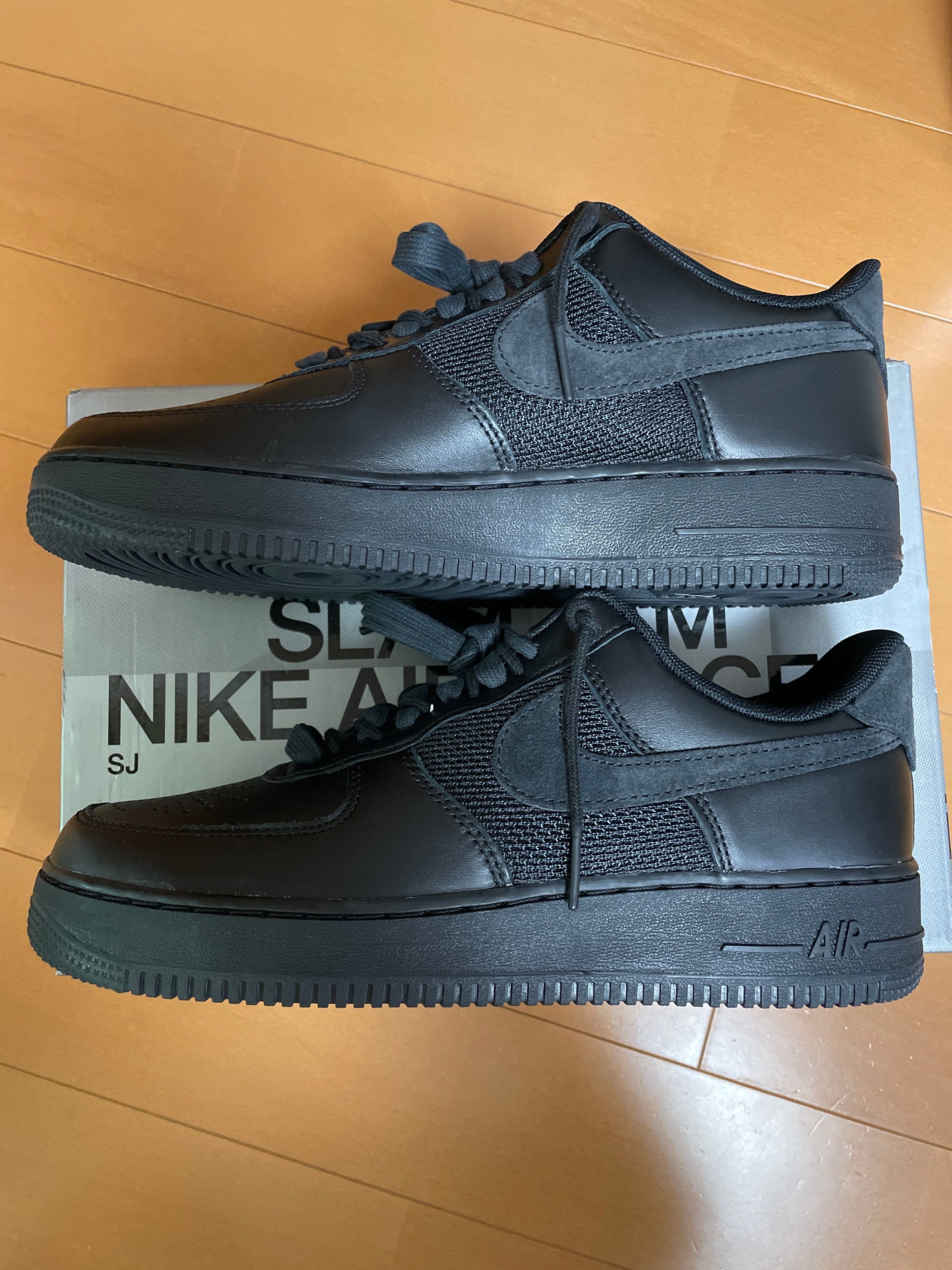 Slam Jam × Nike Air Force 1 Low "Black and Off Noir"