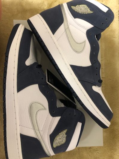 Nike Air Jordan 1 High OG CO.JP "White/Midnight Navy" (2020)(ブリーフケースなし)