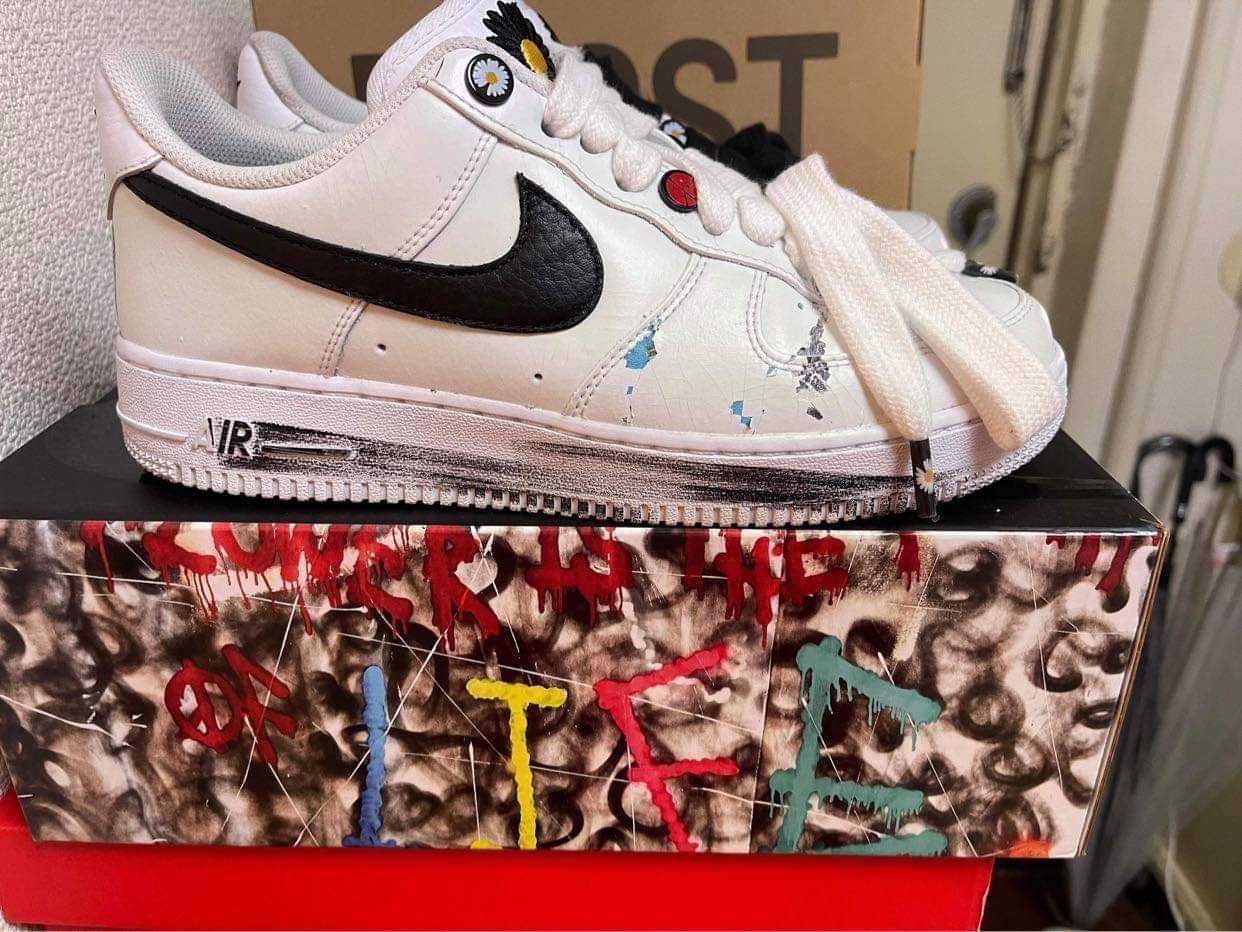 PEACEMINUSONE × Nike Air Force 1 Low "Para-noise/White/Black" / G-DRAGON
