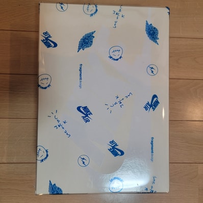 Travis Scott × fragment design × Nike Air Jordan 1 Low OG "Sail/Military Blue"