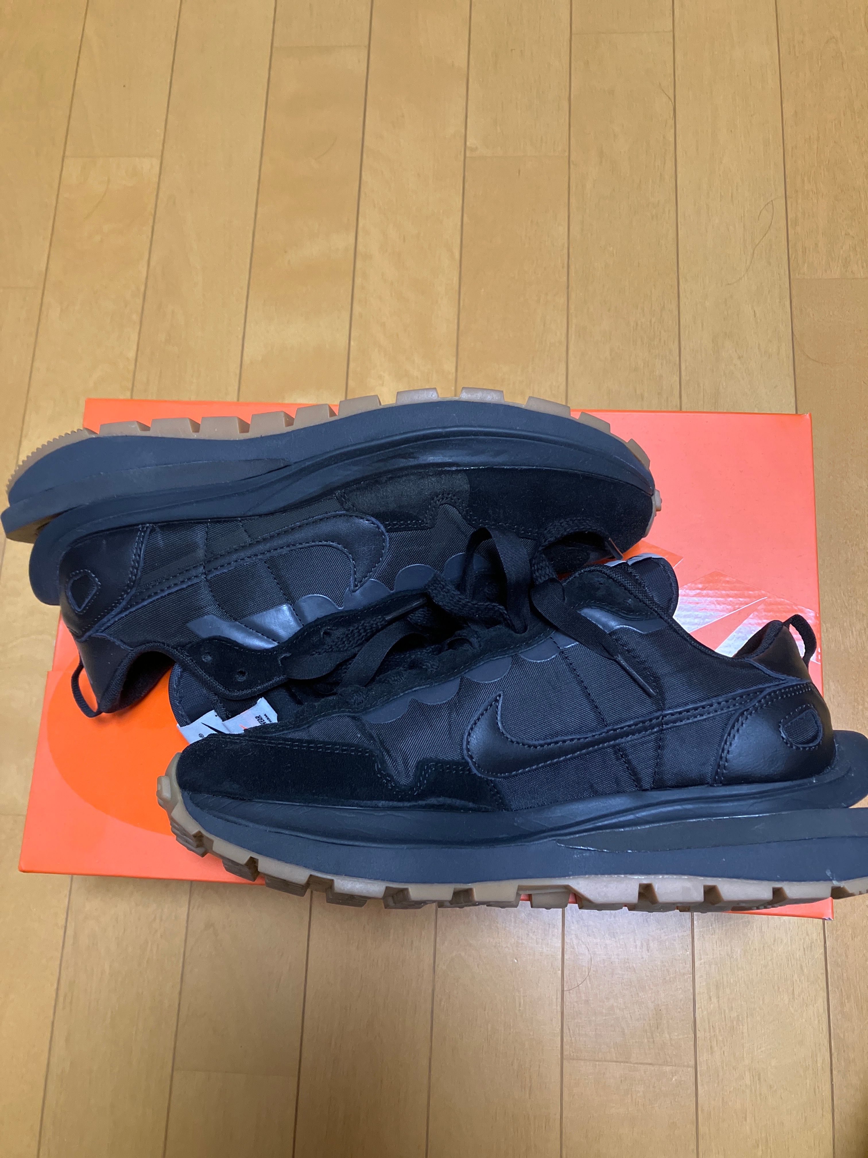 sacai × Nike VaporWaffle "Black Gum"