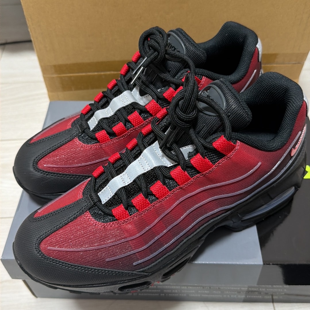 Nike Air Max 95 Big Bubble Tech "Red/Black"