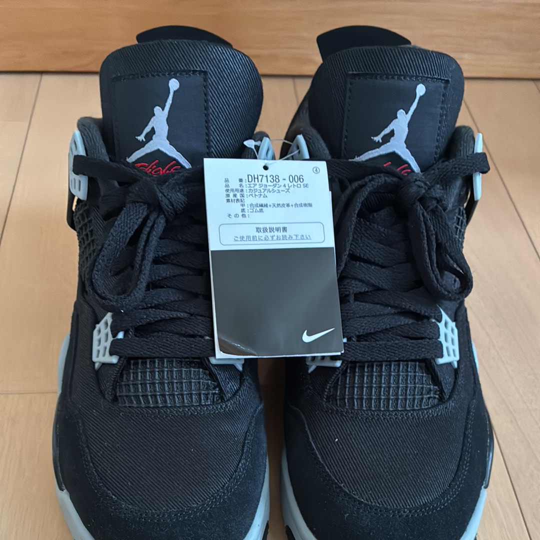 Nike Air Jordan 4 SE "Black and Light Steel"