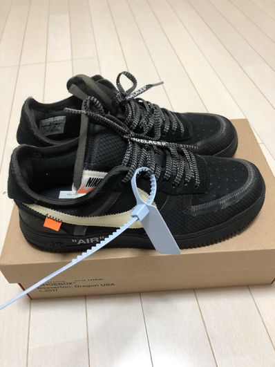 Off-White × Nike Air Force 1 Low "Black"