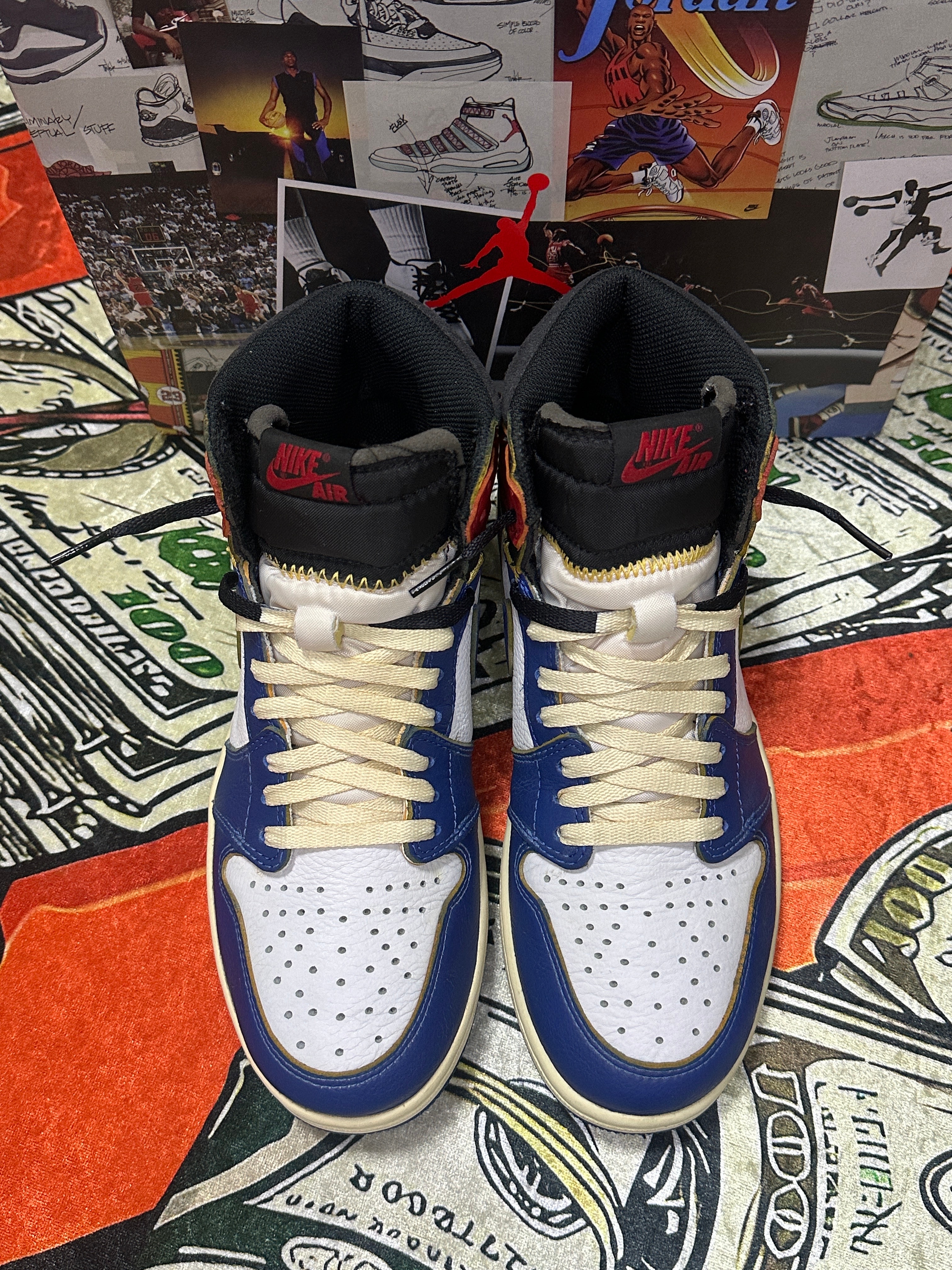 UNION × Nike Air Jordan 1 Retro High OG NRG "Storm Blue/Varsity Red"
