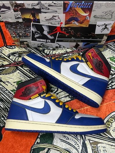 UNION × Nike Air Jordan 1 Retro High OG NRG "Storm Blue/Varsity Red"