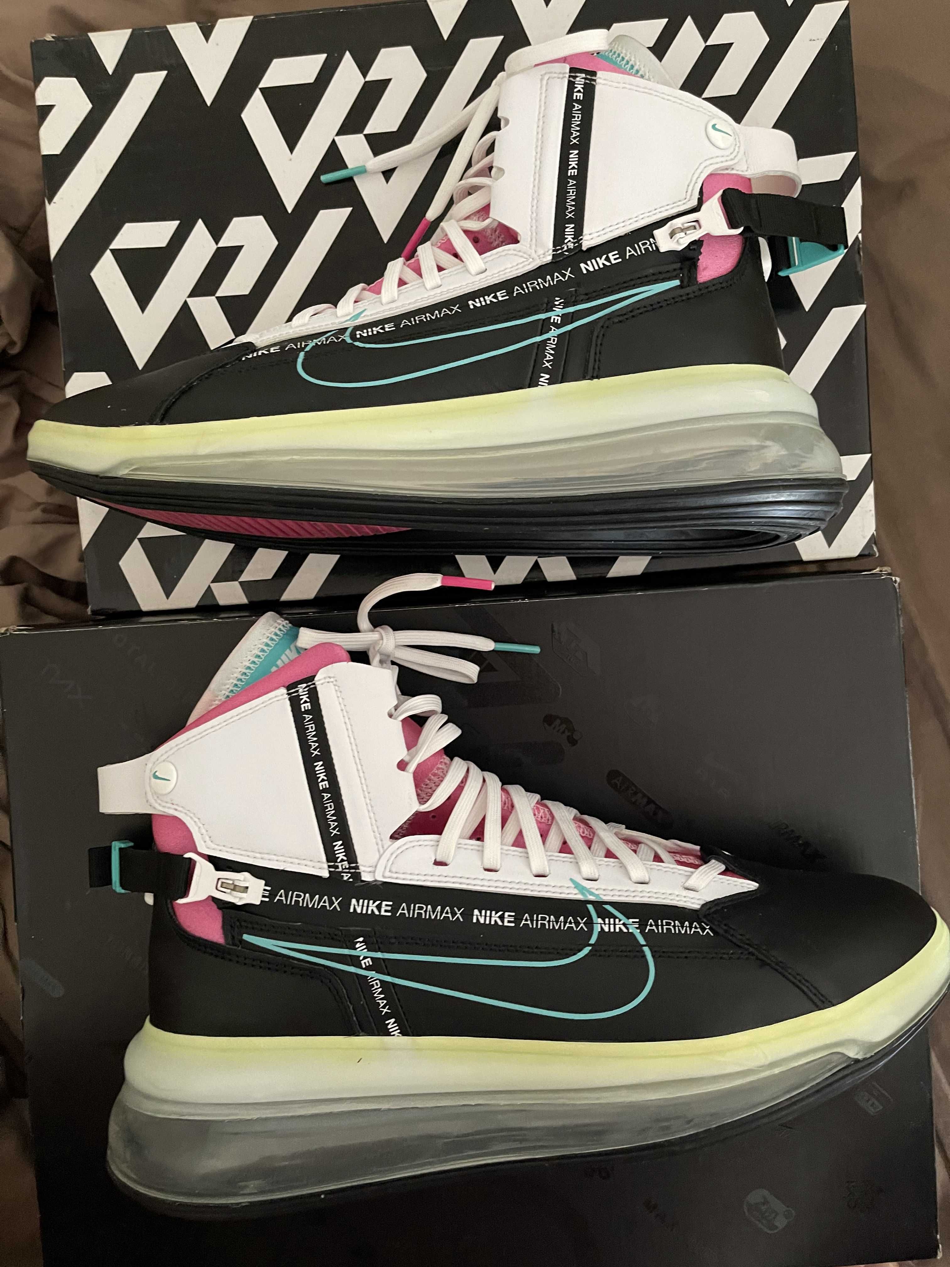 Nike Air Max 720 Saturn "White/Black/Red"