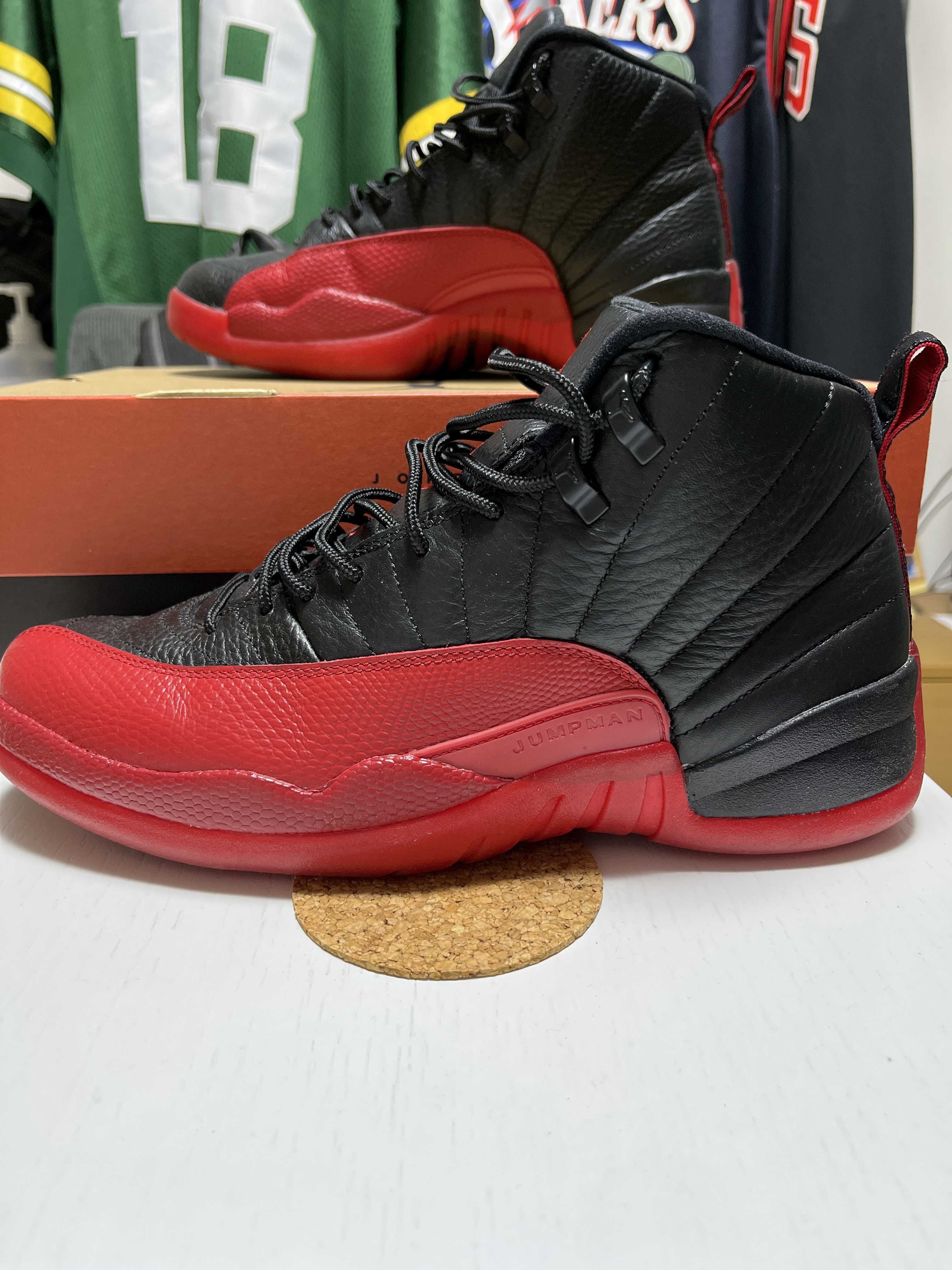 Nike Air Jordan 12 Retro "Flu Game/Black/Versity Red" (2016)