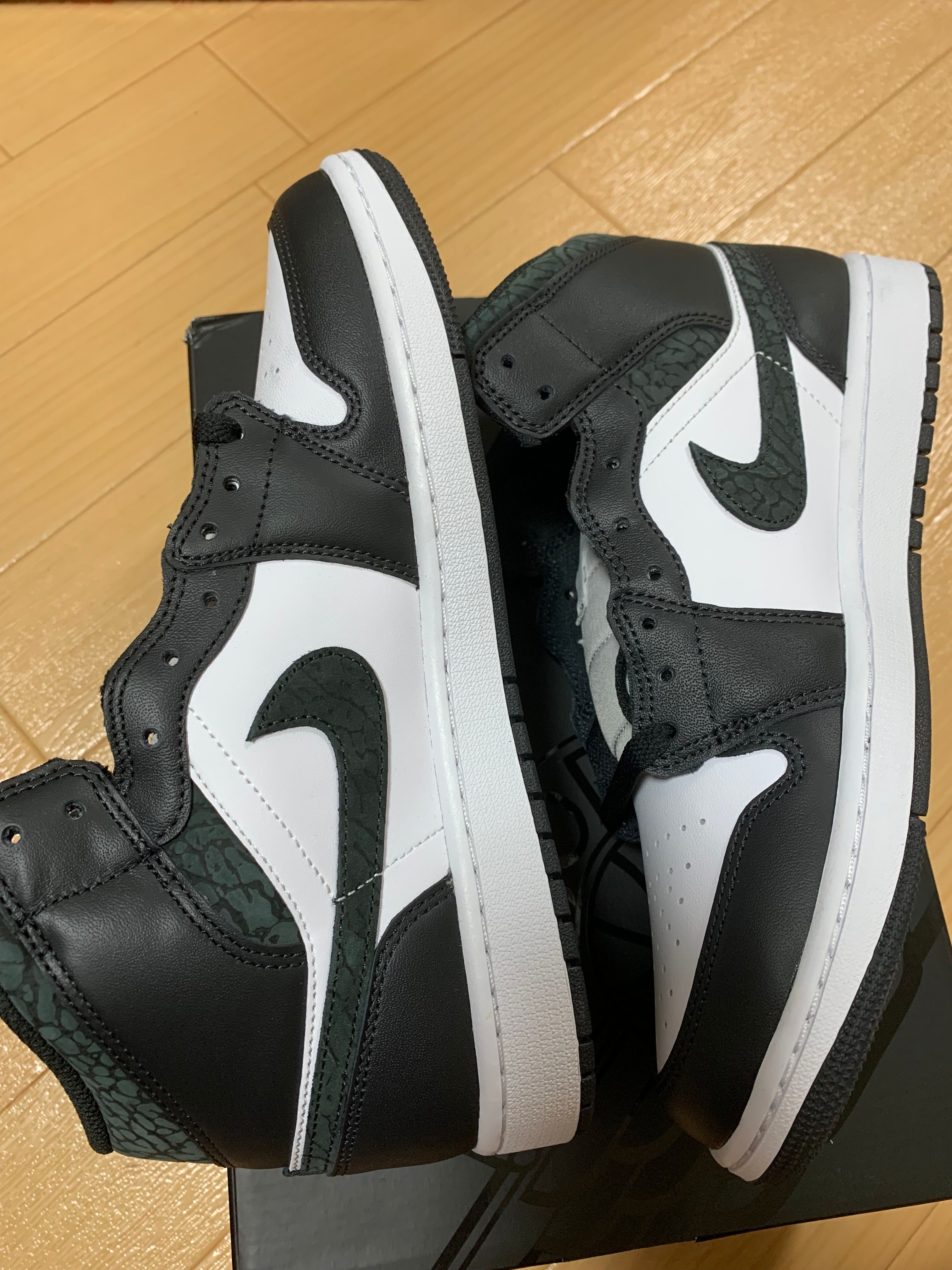 Nike Air Jordan 1 Mid "Panda Elephant/Safari"