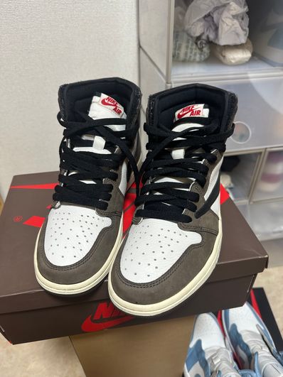 Travis Scott × Nike Air Jordan 1 Retro High OG TS SP "Sail/Dark Mocha"
