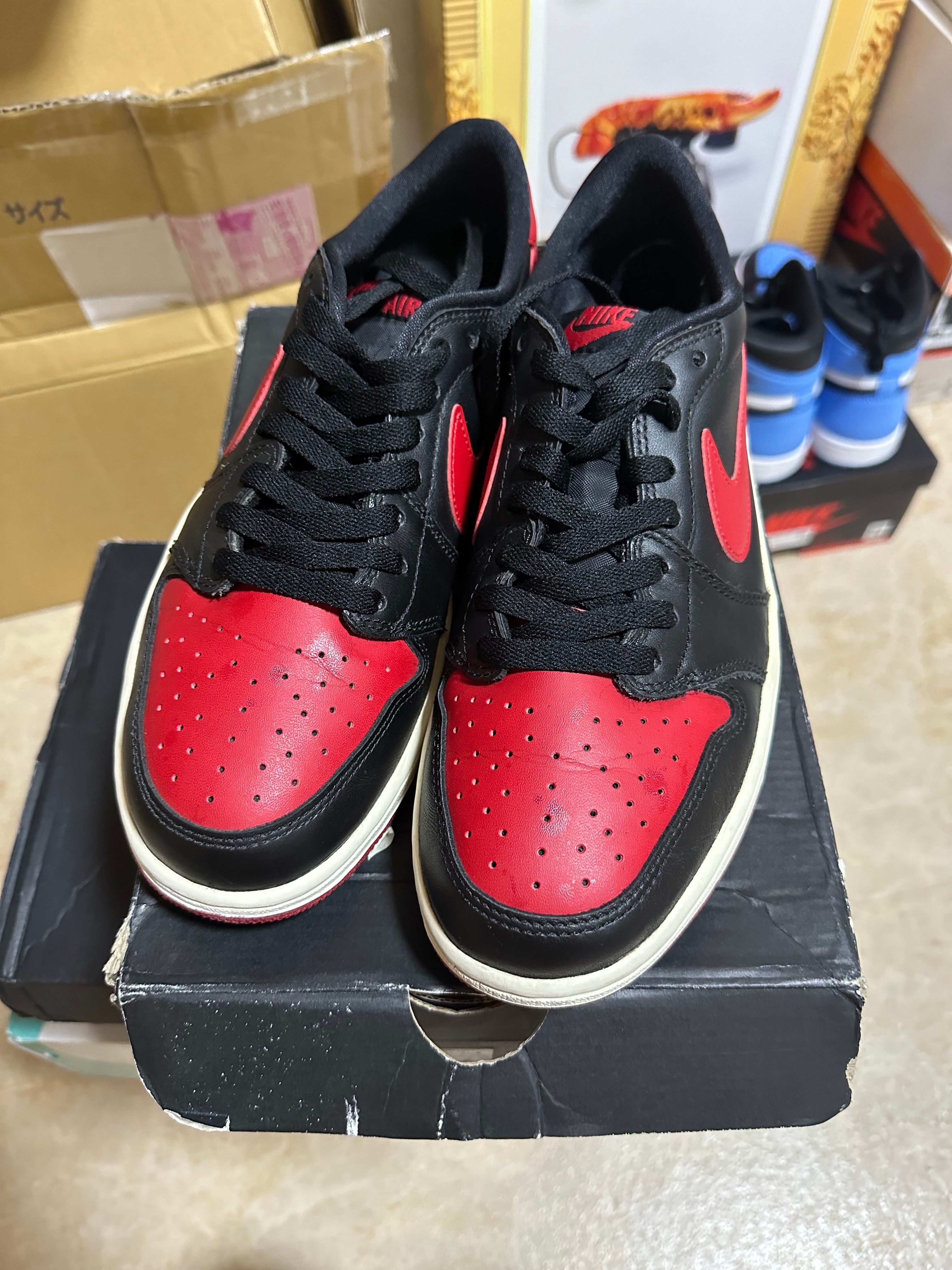 NIKE AIR JORDAN 1 RETRO LOW BRED (2015)