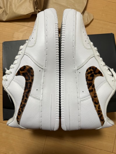 GOODENOUGH × Supreme × Nike Air Force 1 Low "White/Leopard" (25SS Week15)