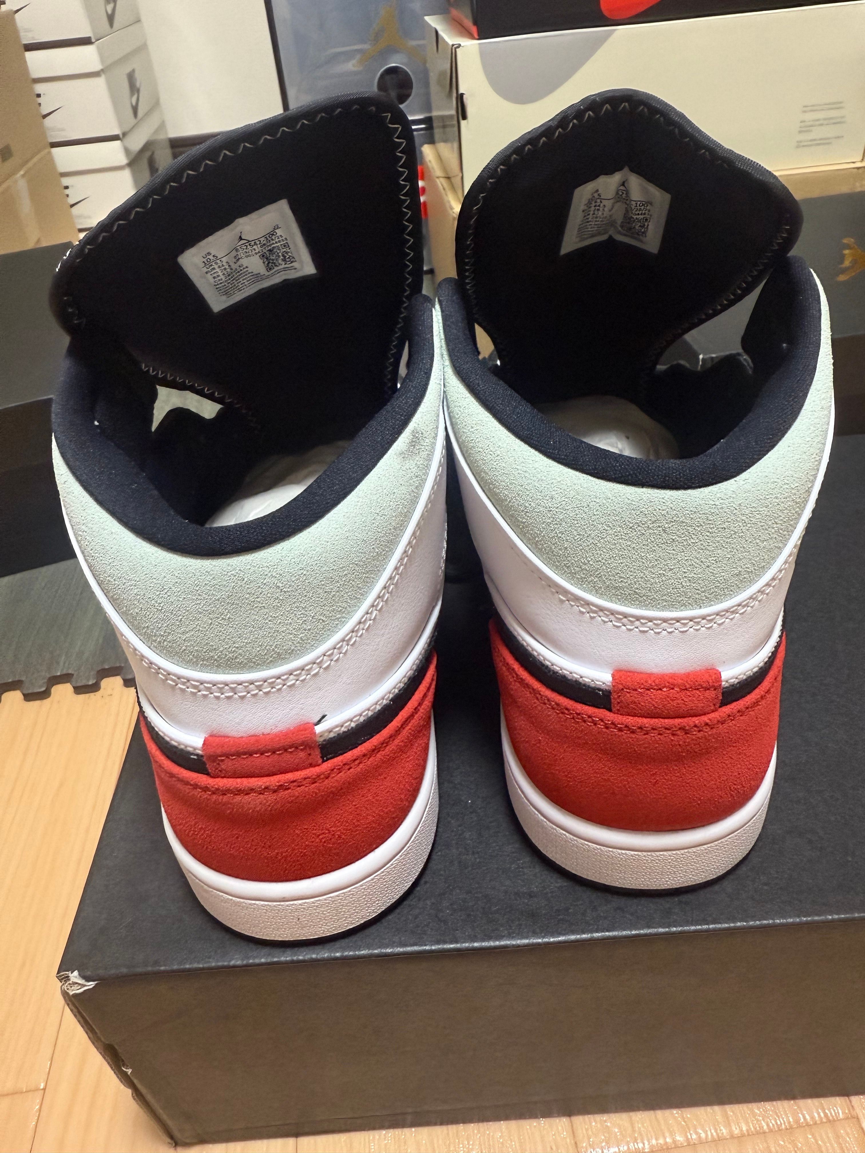 Nike Air Jordan 1 Mid SE "Black/Red/White"