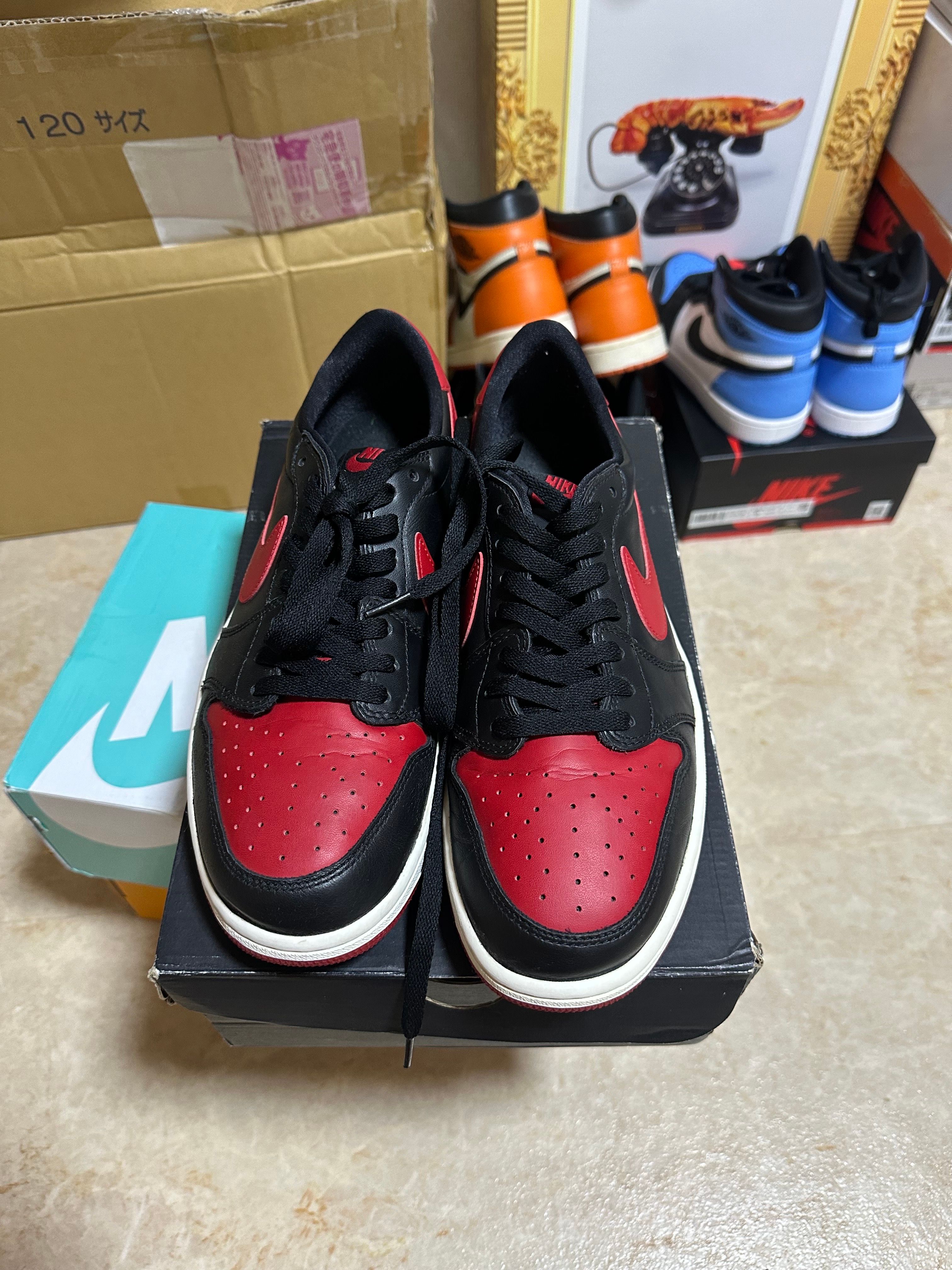 NIKE AIR JORDAN 1 RETRO LOW BRED (2015)