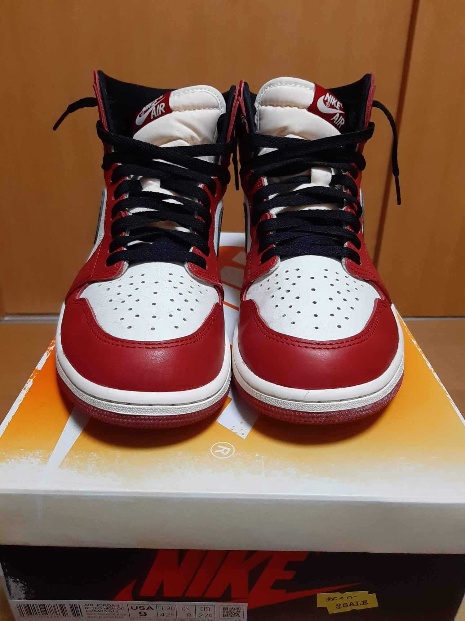 Nike Air Jordan 1 High OG "Lost & Found/Chicago"