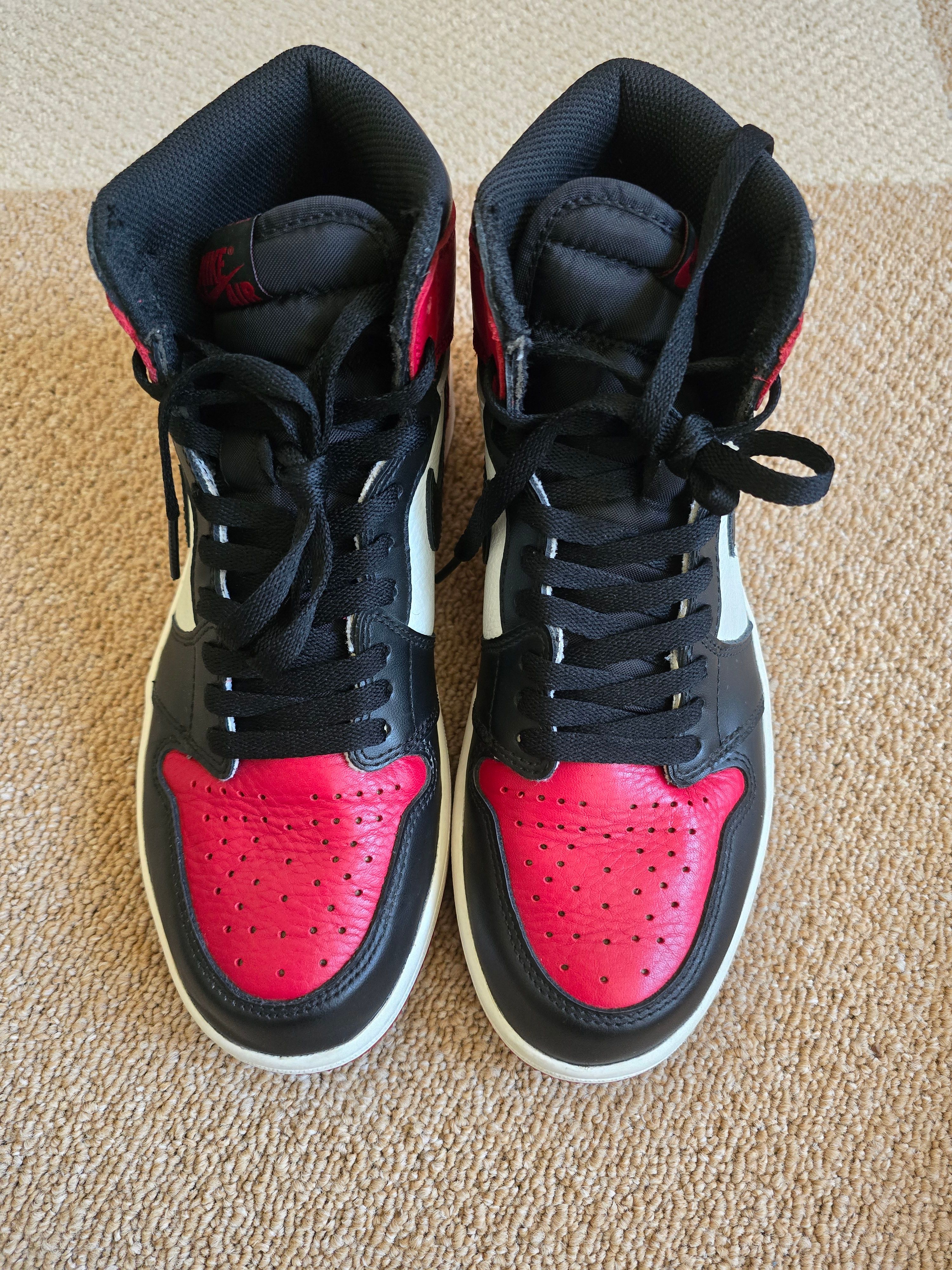 Nike Air Jordan 1 Retro High OG "Bred Toe"