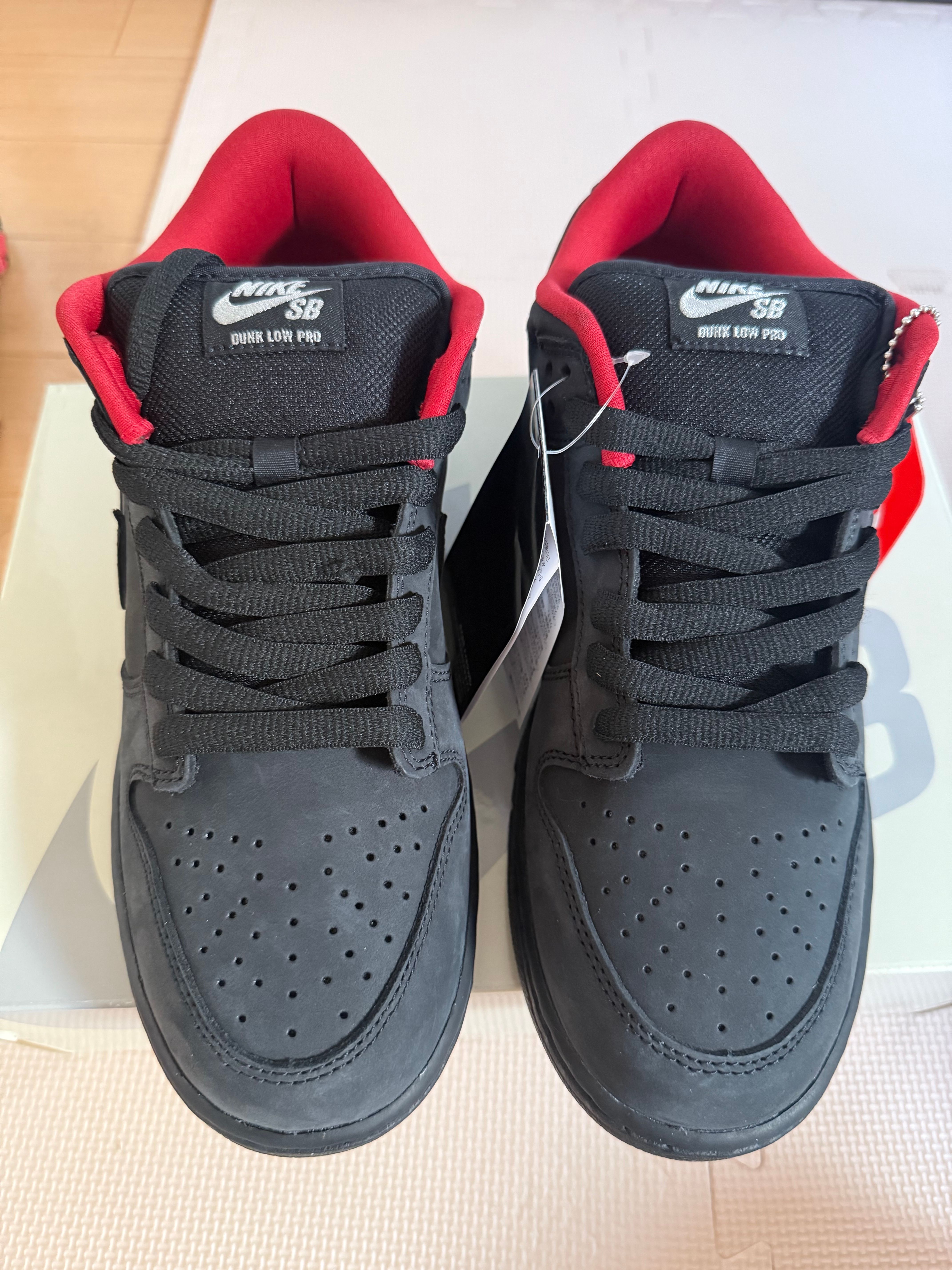 Supreme × Nike SB Dunk Low "Black" (25FW Week2)