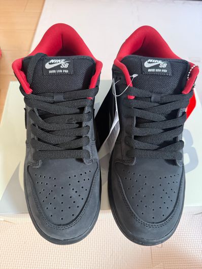 Supreme × Nike SB Dunk Low "Black" (25FW Week2)