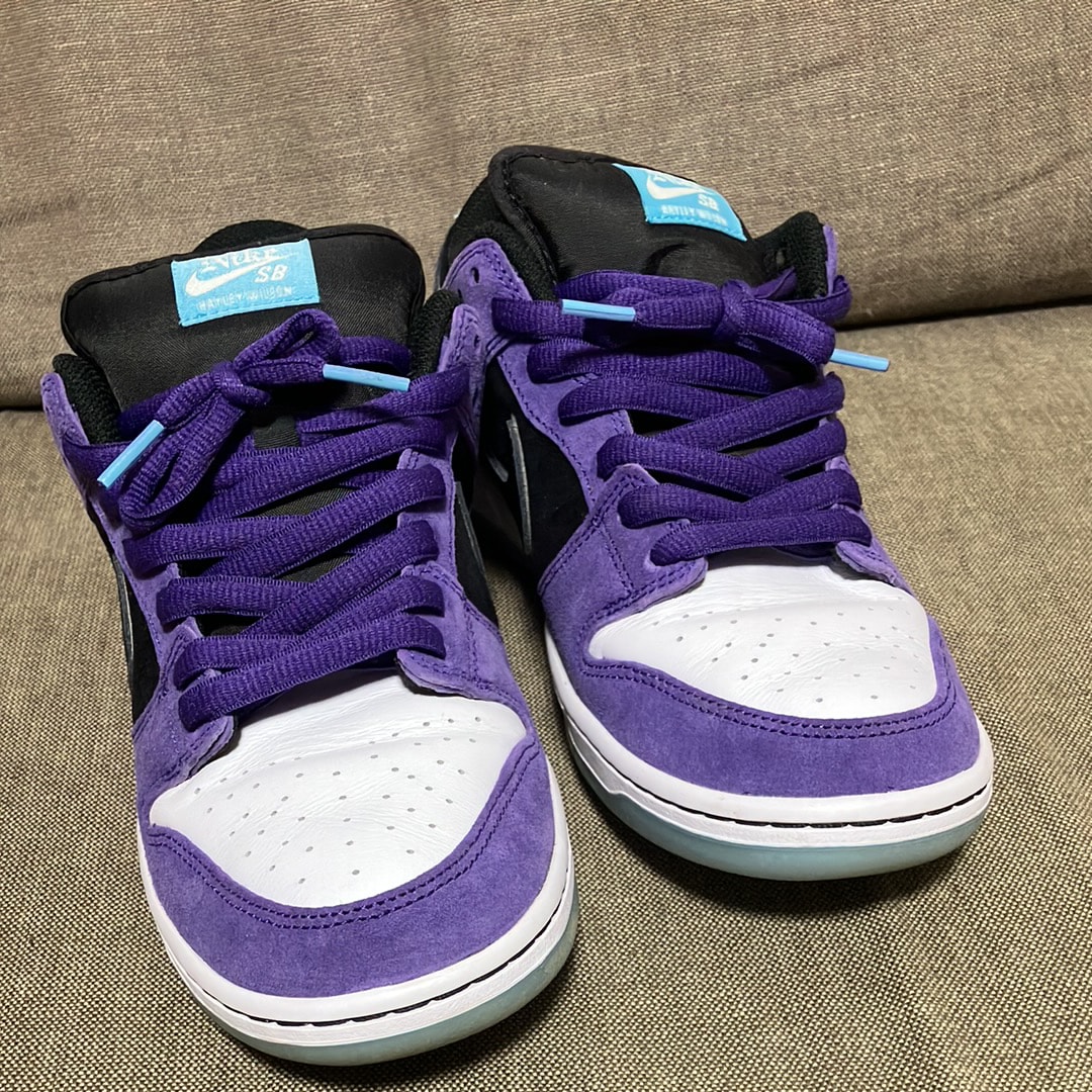 Hayley Wilson × Nike SB Dunk Low Pro "Black and Court Purple"