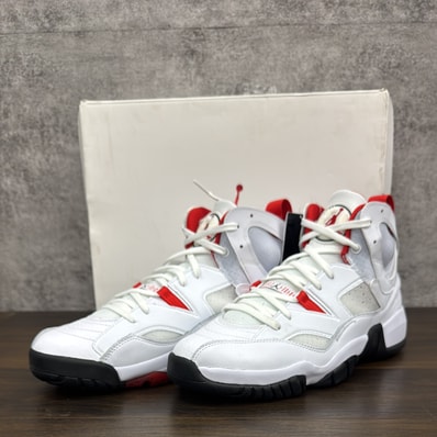 Nike Jumpman Two Trey "White/University Red/Black"