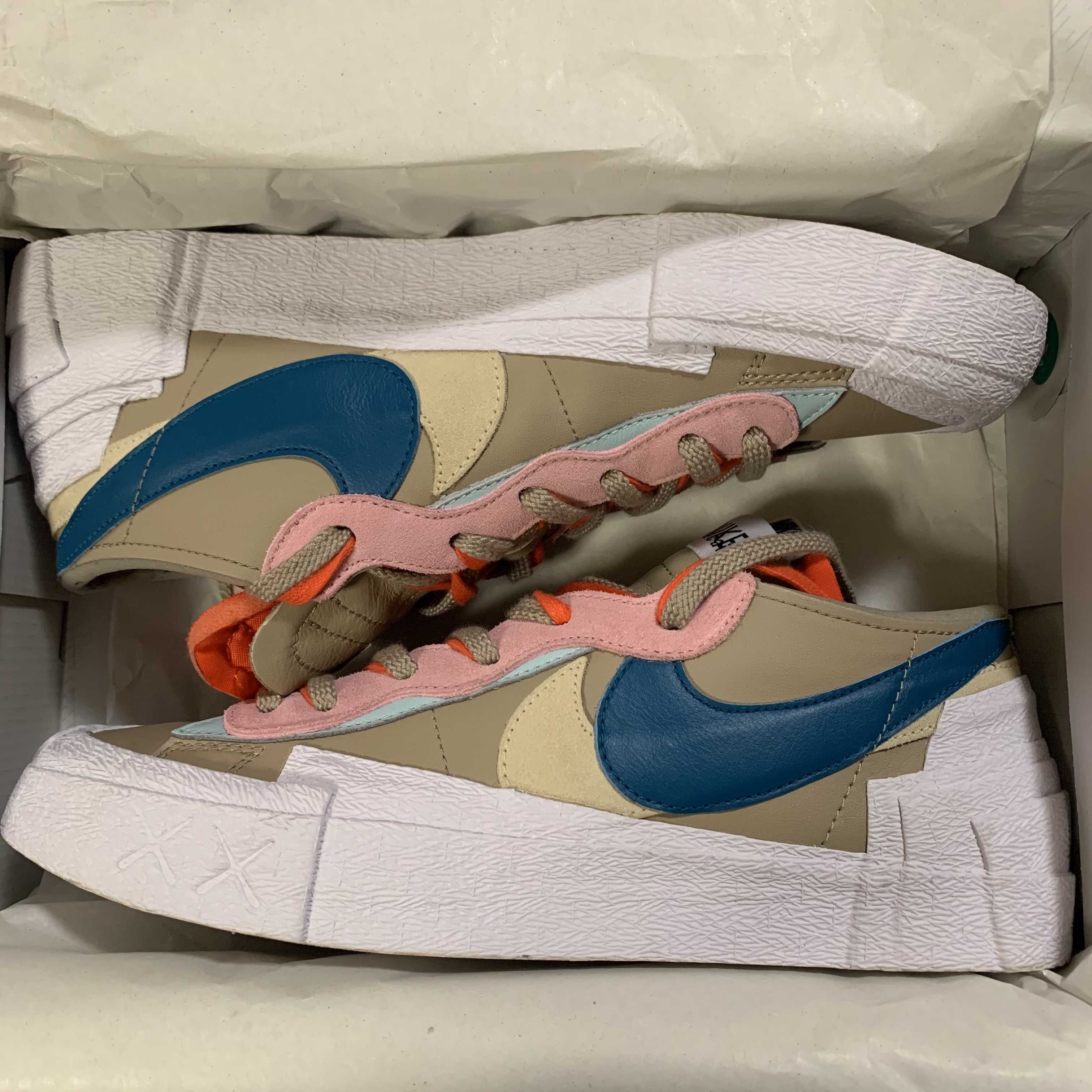 KAWS × sacai × Nike Blazer Low "Reed"