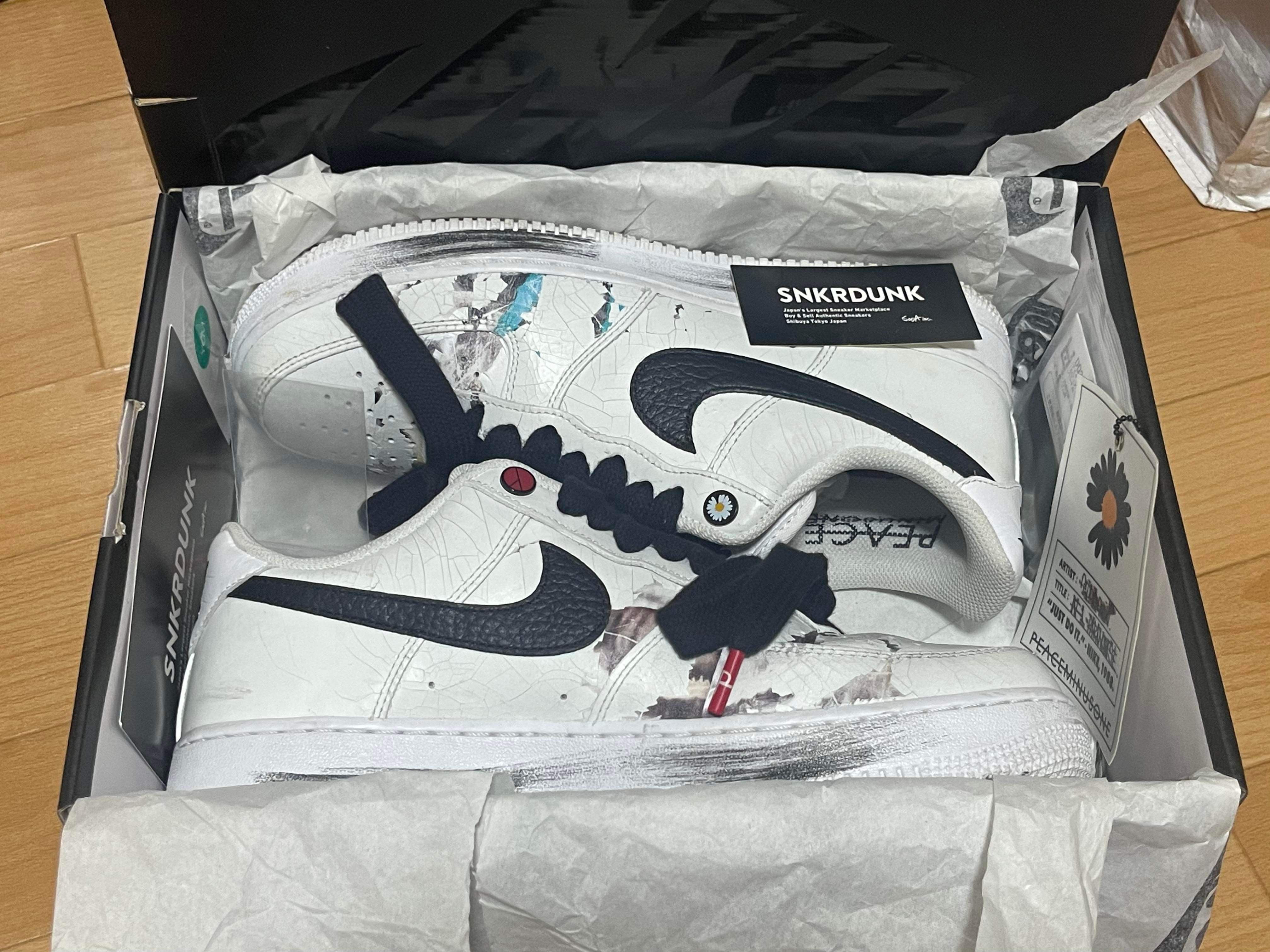 PEACEMINUSONE × Nike Air Force 1 Low "Para-noise/White/Black" / G-DRAGON